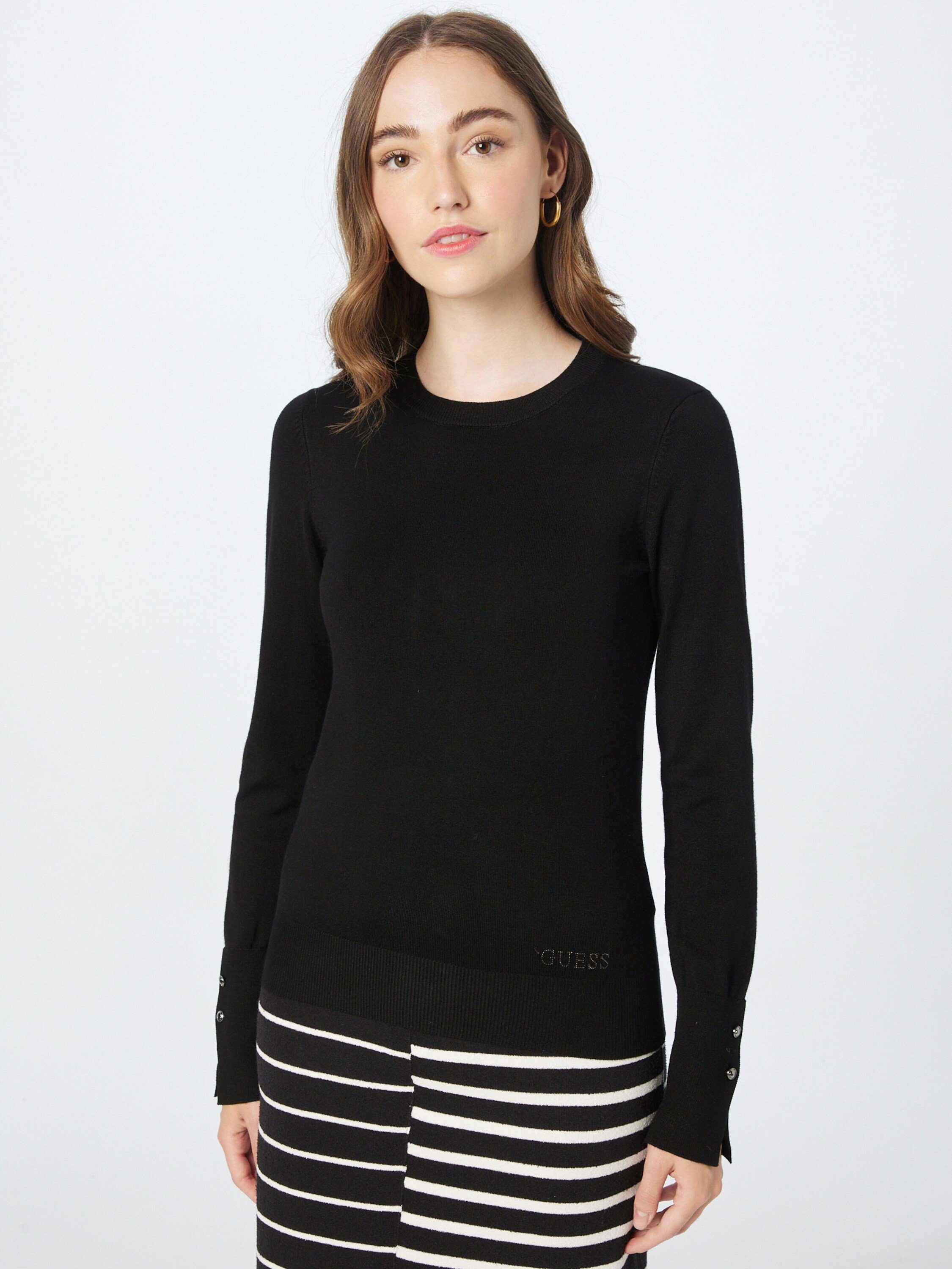 Guess Strickpullover Elinor (1-tlg) Plain/ohne Details günstig online kaufen