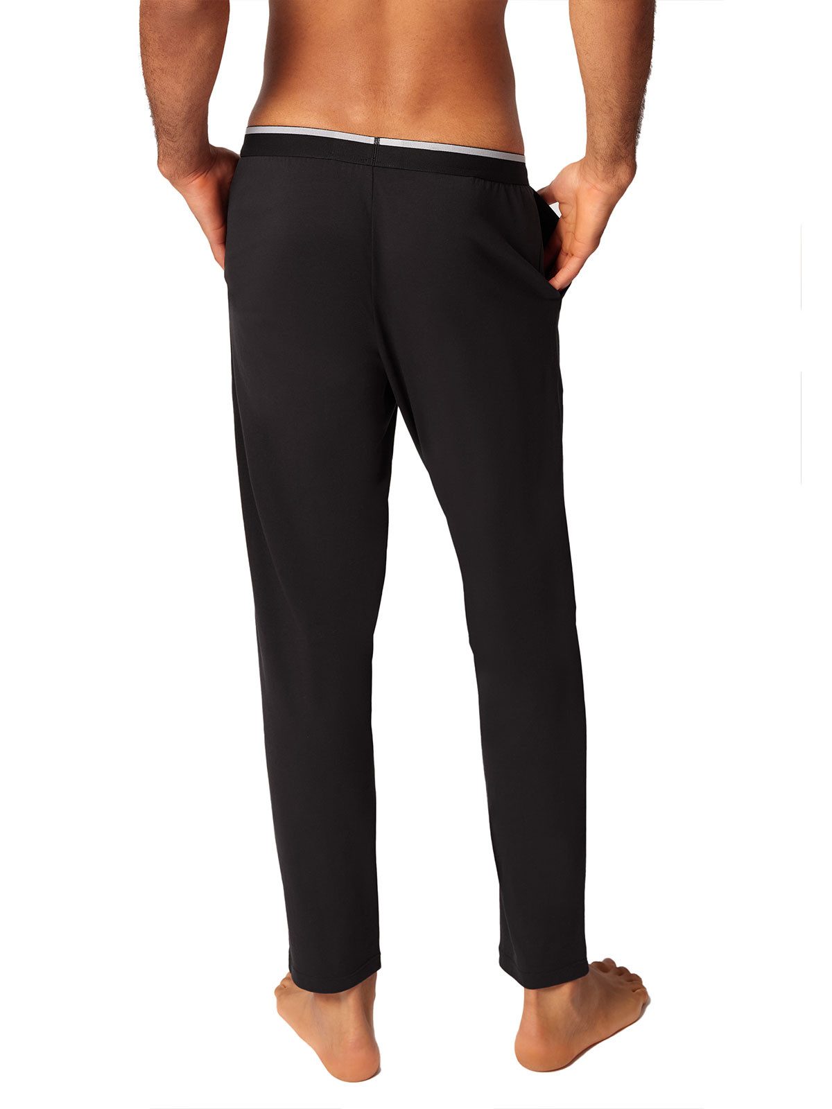 Skiny Loungehose Herren Hose lang Night In Mix & Match (Stück, 1-tlg) -