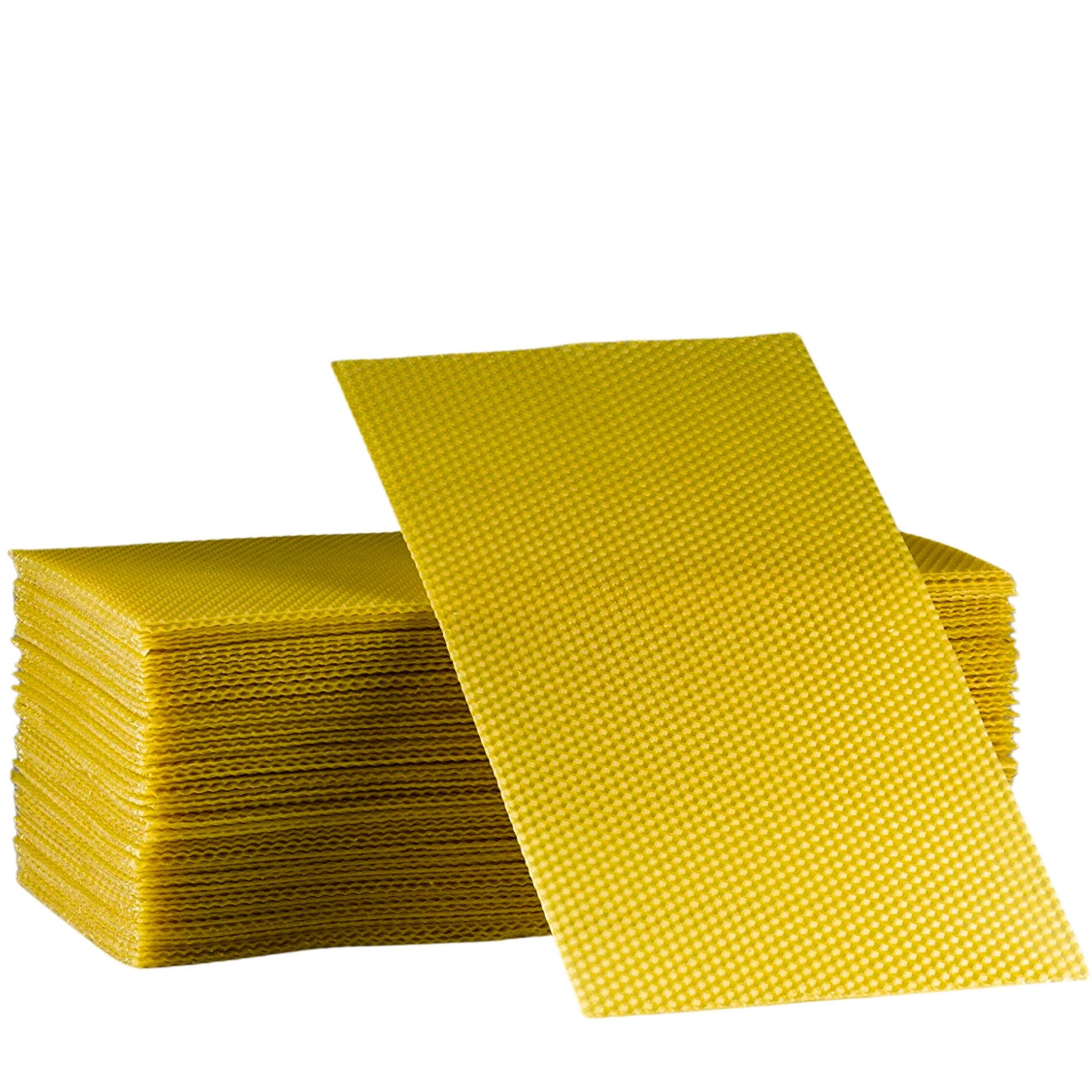 Bienenbeute Mittelwände Deutsch Normalmaß "flach" DNM 2/3 350 x 135 mm