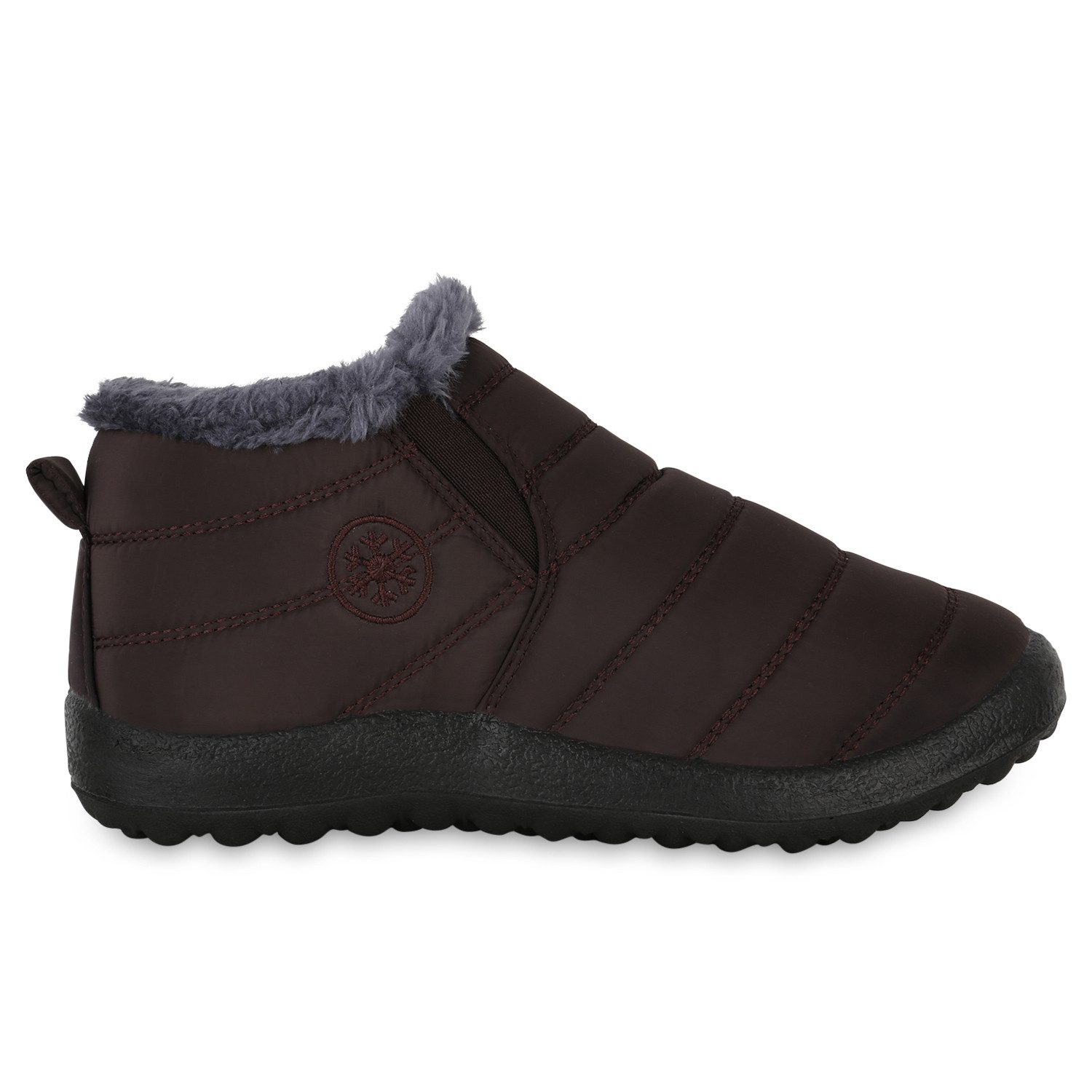 VAN HILL 841499 Winterstiefelette Damen Winter Boots Fiona Gesteppte Stiefeletten Warm Gefüttert – Bild 2 von 4