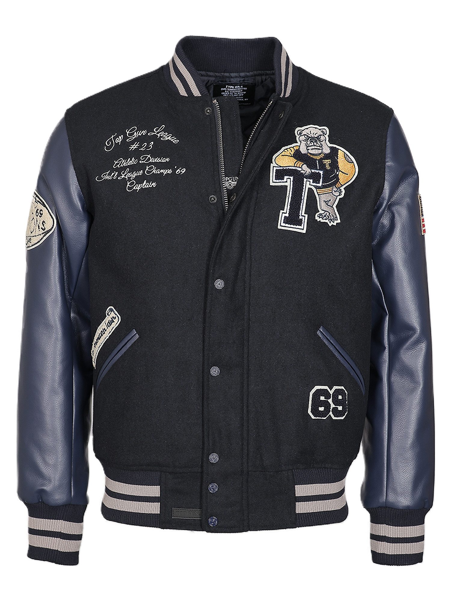 TOP GUN Collegejacke TG25014