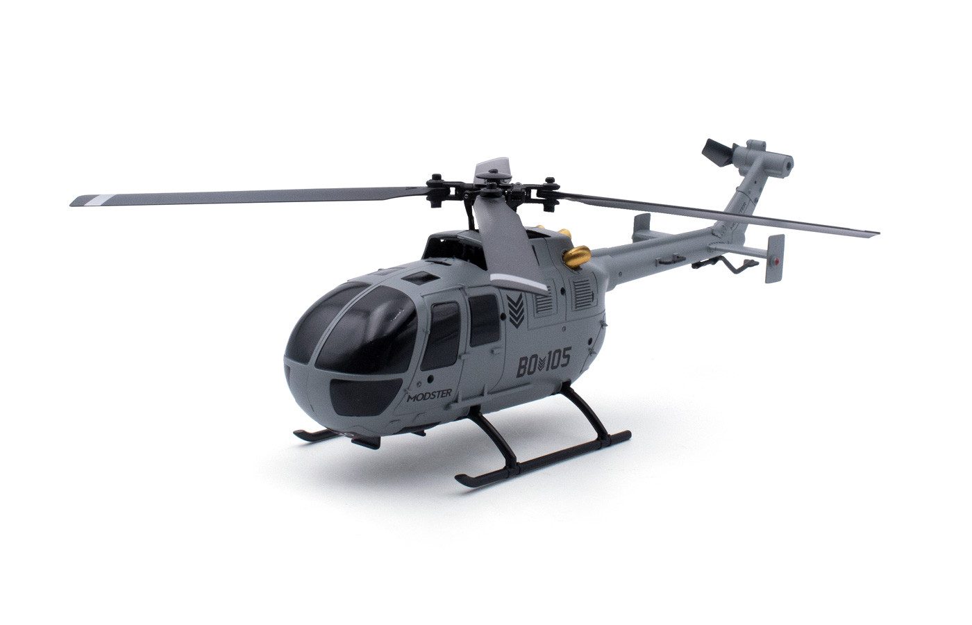 Robitronic RC-Helikopter Modster BO-105 Flybarless RC Hubschrauber RTF