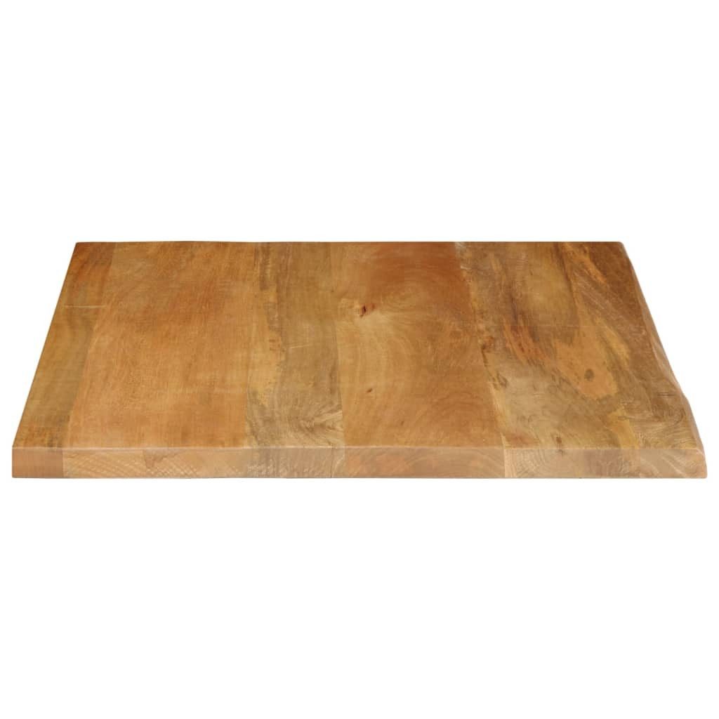 vidaXL Tischplatte Tischplatte mit Baumkante 40x40x2,5 cm Massivholz (1 St) – Bild 4 von 5