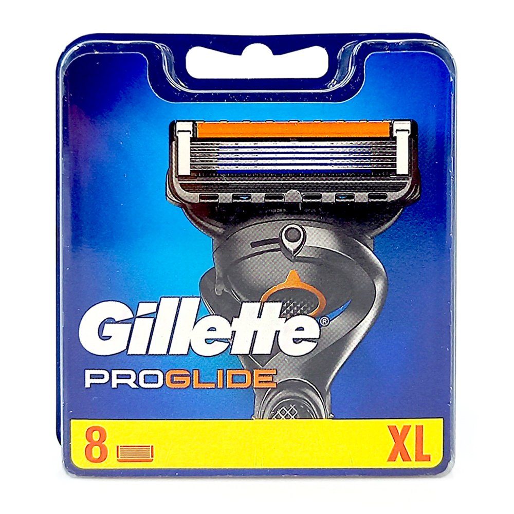 Gillette Rasierklingen Gillette ProGlide Rasierklingen, 8er Pack, 3-tlg., mit aufschäumenden Hautconditioner