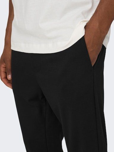 PANT SONS TAP ONLY ONSLINUS Black Chinohose & 0209