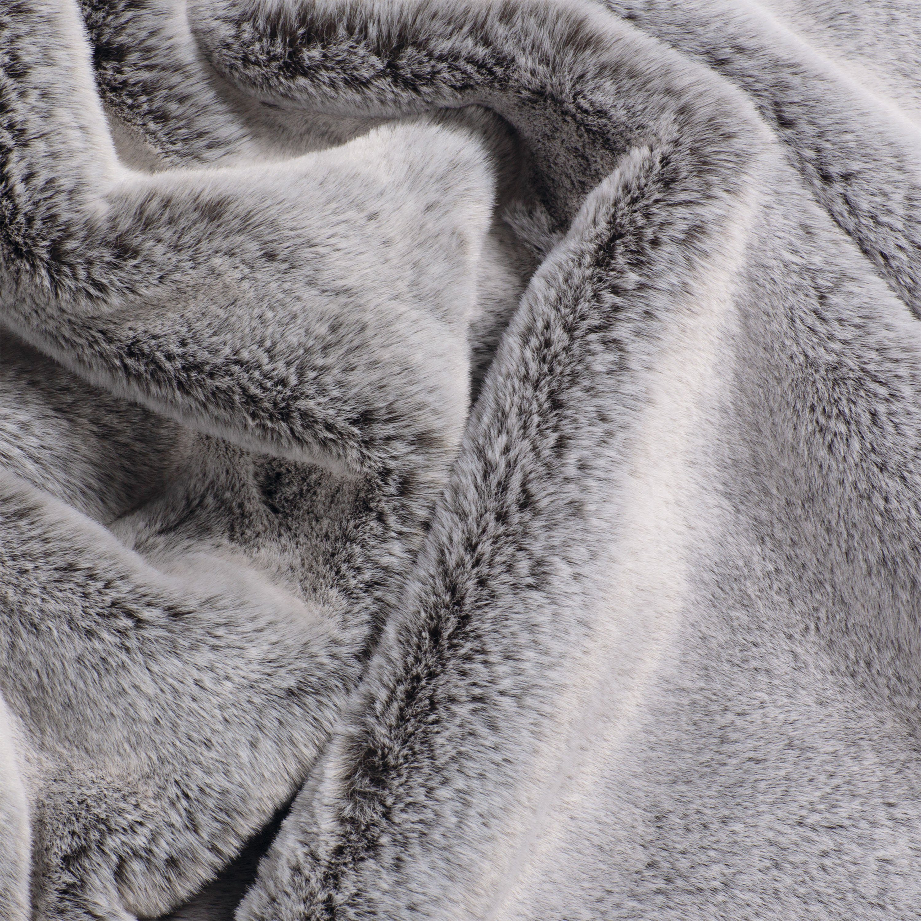 WOHNEN-Kollektion, weichem Wohndecke grau Kunstfell, aus Kuscheldecke SCHÖNER Cozy,