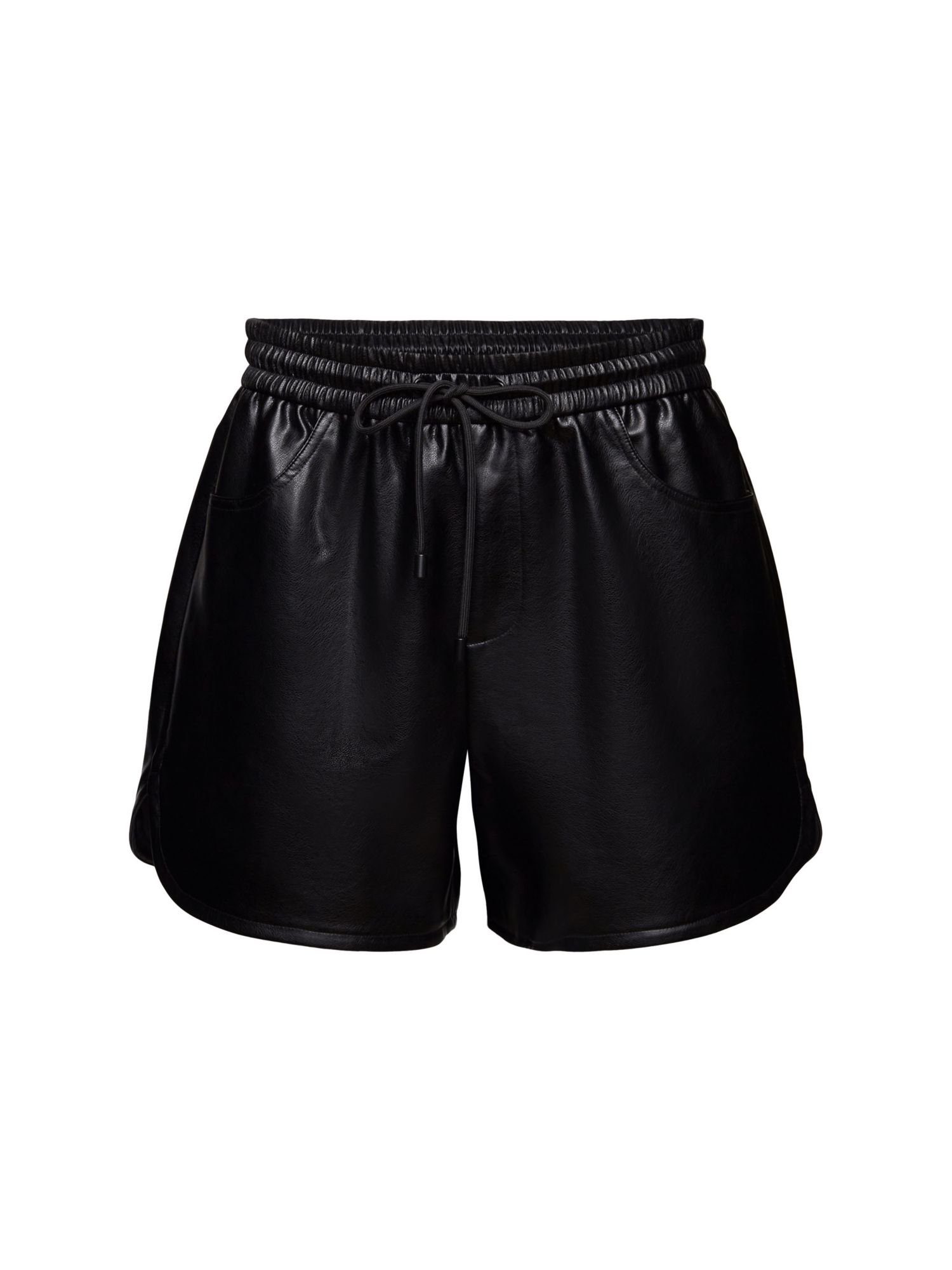 Esprit Shorts Lederoptik in Shorts (1-tlg)