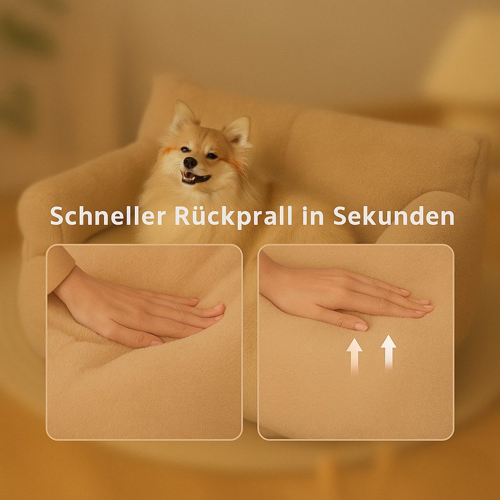 Roxlin Tierbett Hundebett Kleines Hundesofa Flauschig günstig online kaufen