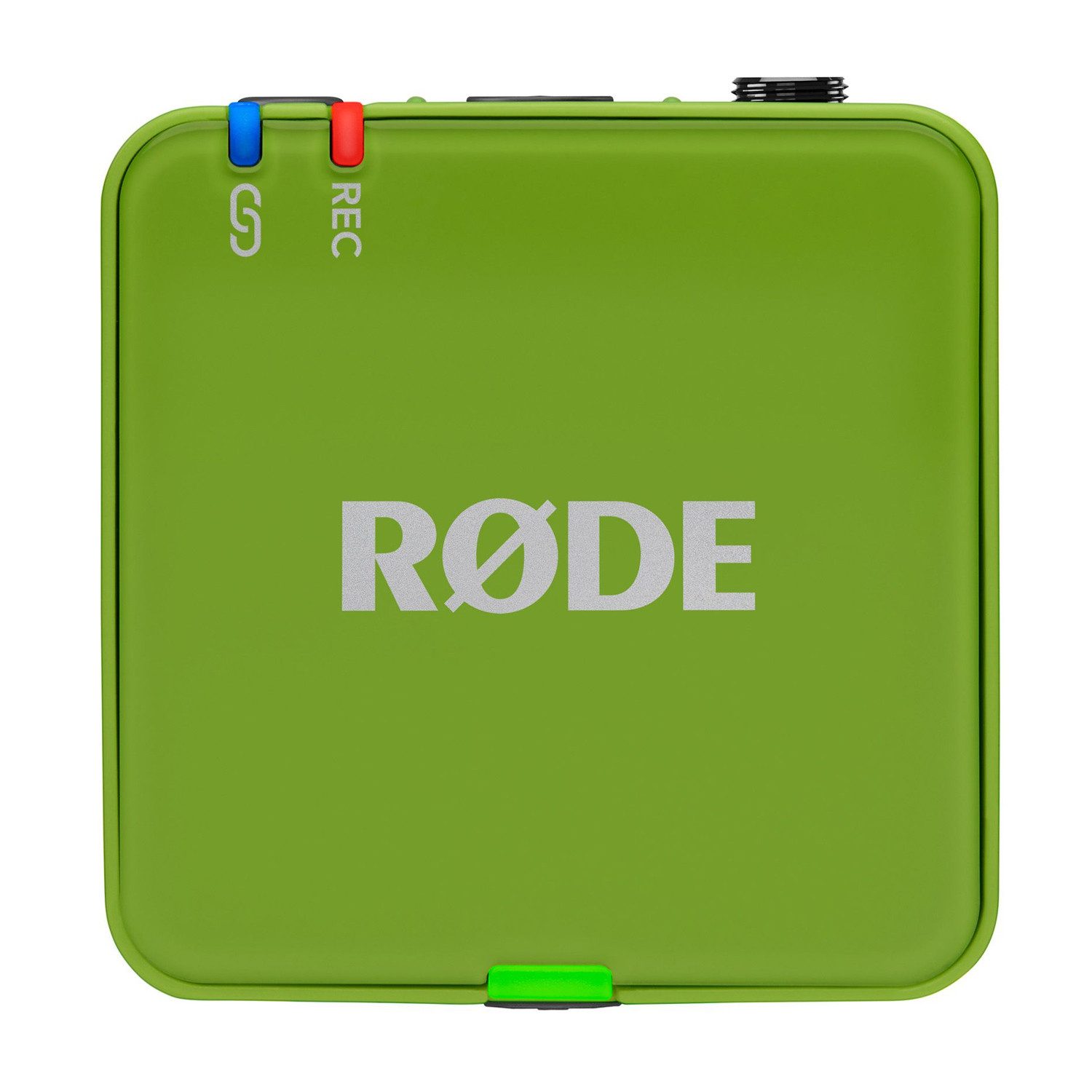 RØDE Rode Mikrofon-Funksystem Wireless GO Gen 3 Grün Digitales Aufnahmegerät (32 Bit Float Recording)
