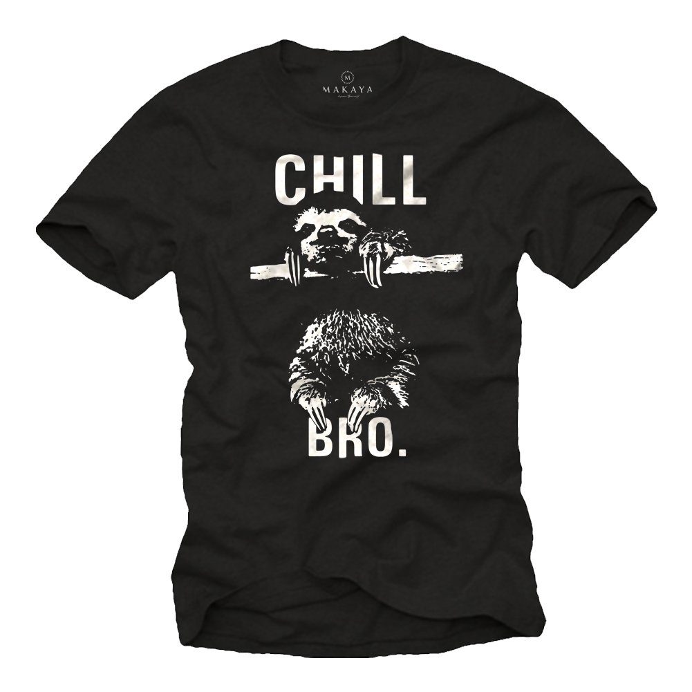 MAKAYA Print-Shirt Coole Lustige T-Shirt Sprüche günstig online kaufen