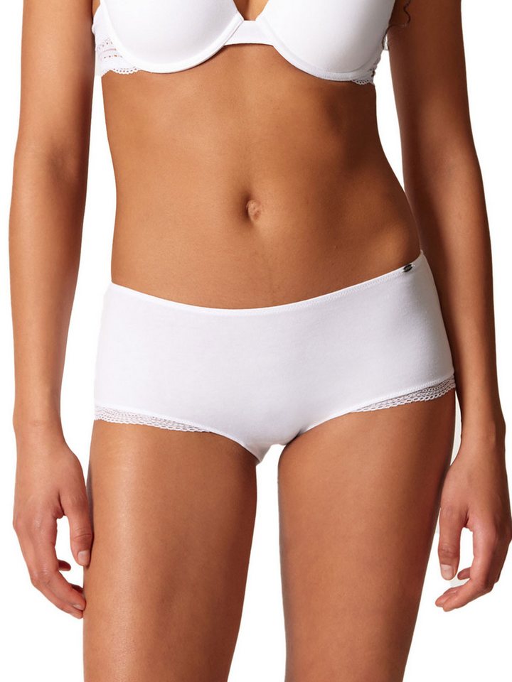 Skiny Panty Damen Pants 2er Pack Classicotton (Packung, 2-St) Elastisch, elastisch, Uni, elegant