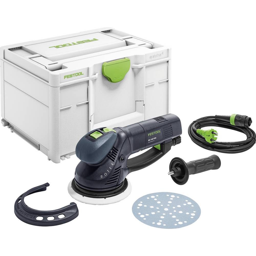 FESTOOL Exzenterschleifer RO 150 FEQ-Plus 576017 Getriebe-Exzenterschleifer 720 W Ø 150 mm