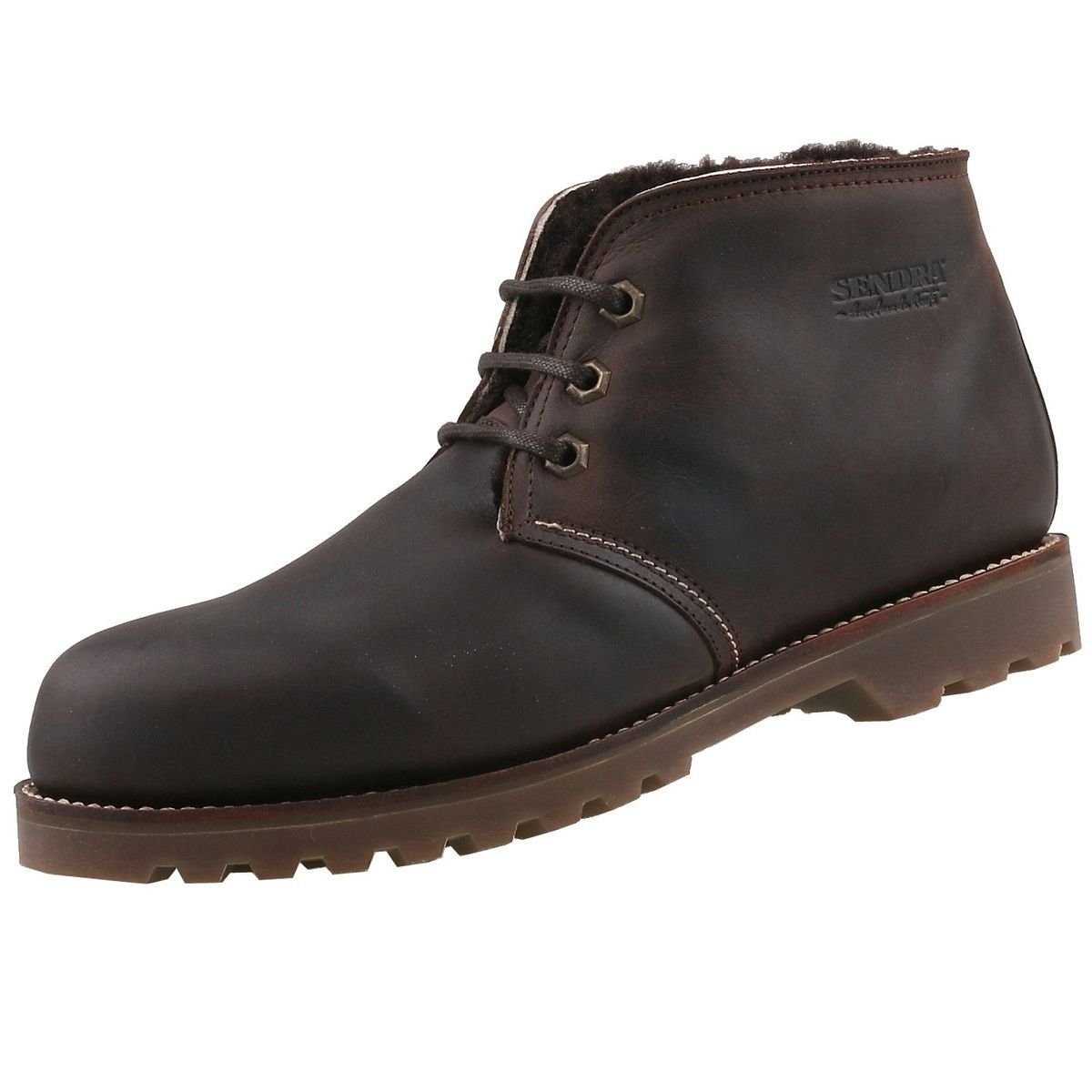 Sendra Boots 15993 gefüttert-Flota Chocolate Stiefel