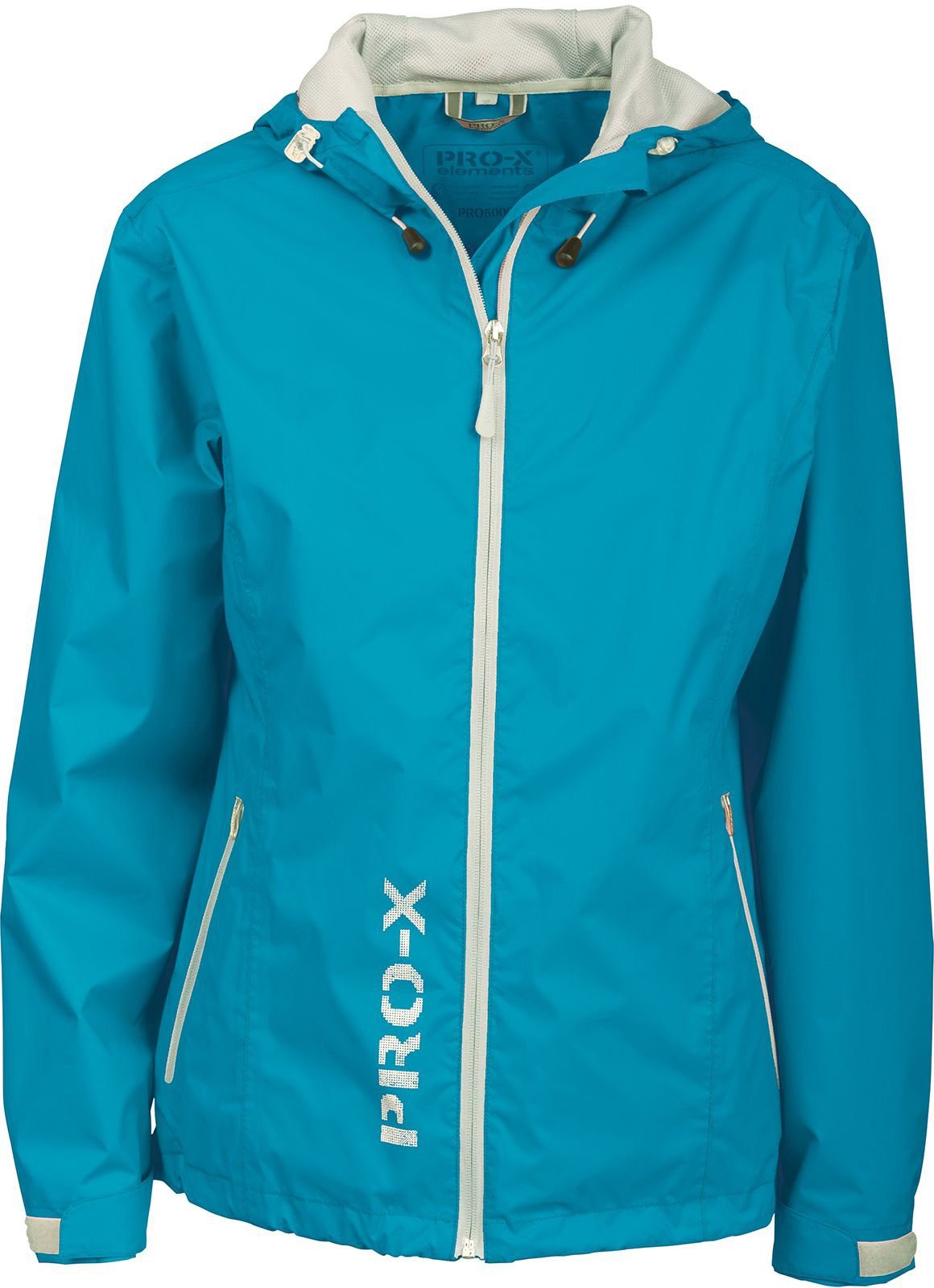 PRO-X ELEMENTS Regenjacke LADY FLASH integrierte Packtasche