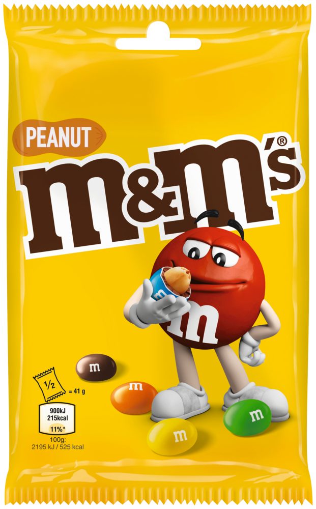 M&M's Süßigkeit M&M'S Peanut 82g