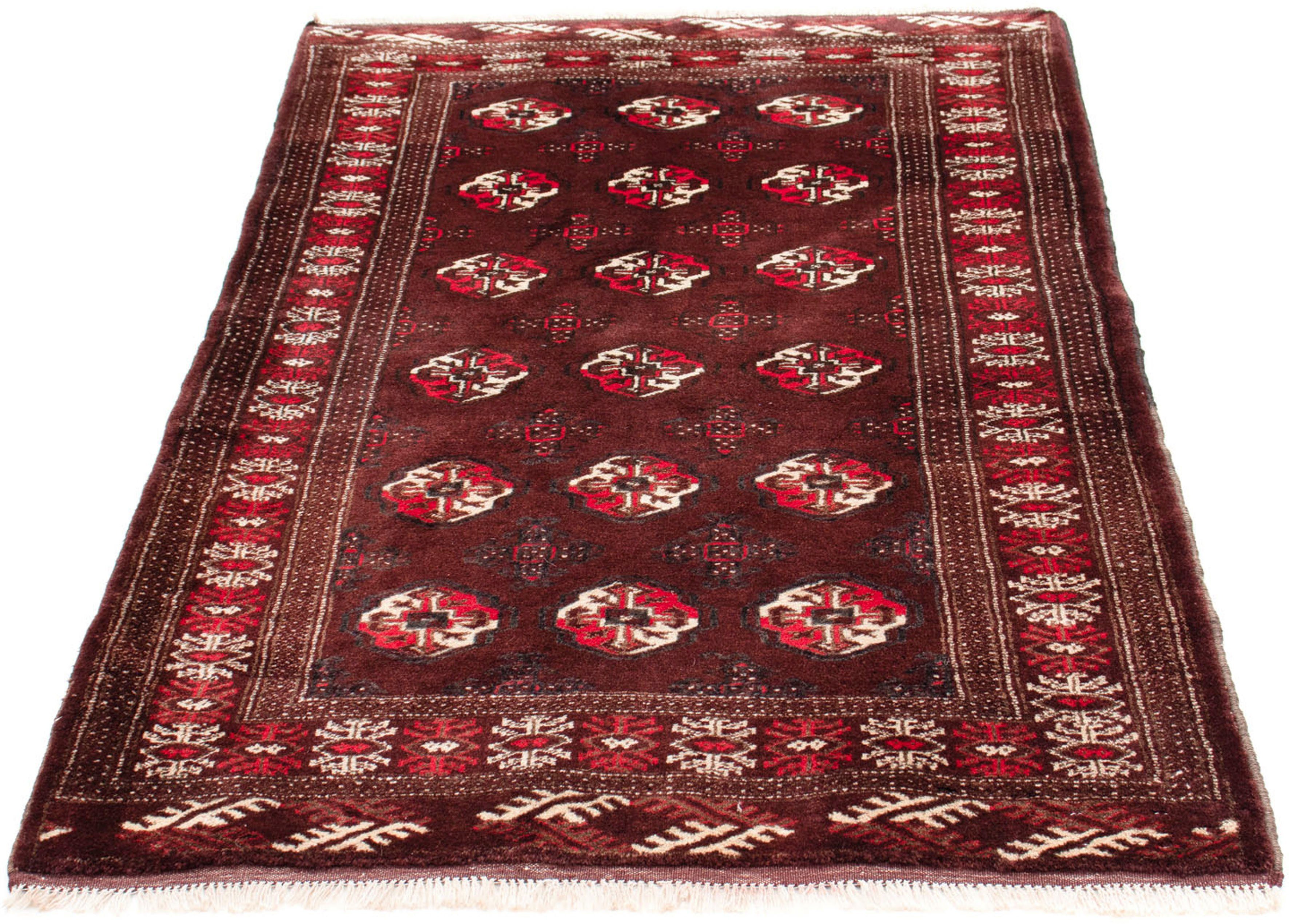 Orientteppich Belutsch - 160 x 100 cm - braun, morgenland, rechteckig, Höhe: 8 mm, Wohnzimmer, Handgeknüpft, Einzelstück mit Zertifikat