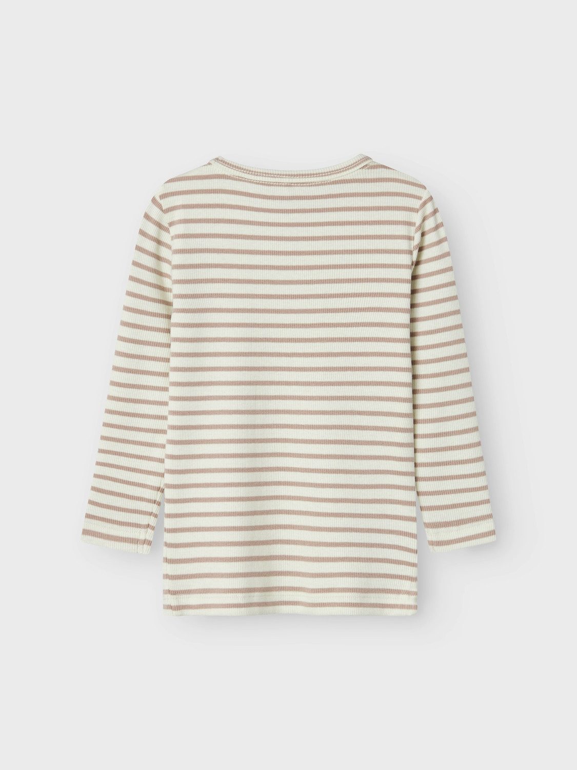 Name It Langarmshirt NMNBANI LS XSL TOP NOOS Ringel-Look in toller Rippen-Qualität