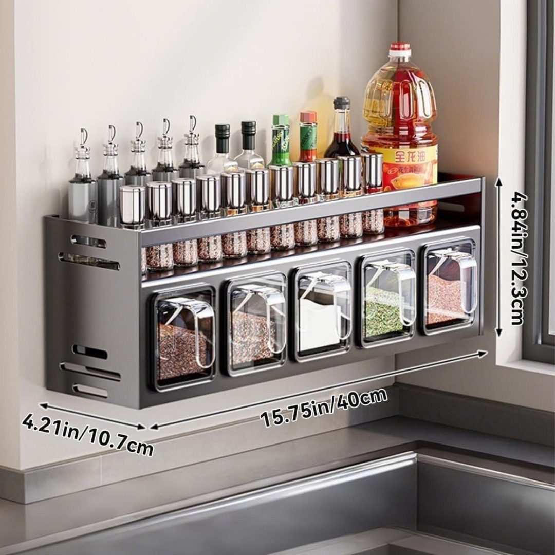 Kityhome Gewürzregal Hängendes Gewürzregal für Küche günstig online kaufen