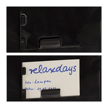 relaxdays Klappbox 2 x Transportbox 60 L mit Deckel