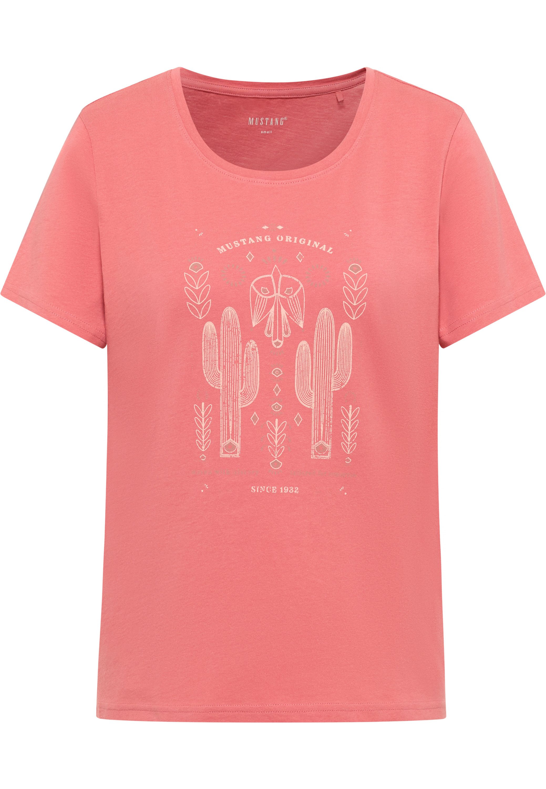 MUSTANG Kurzarmshirt Damen Style Alma