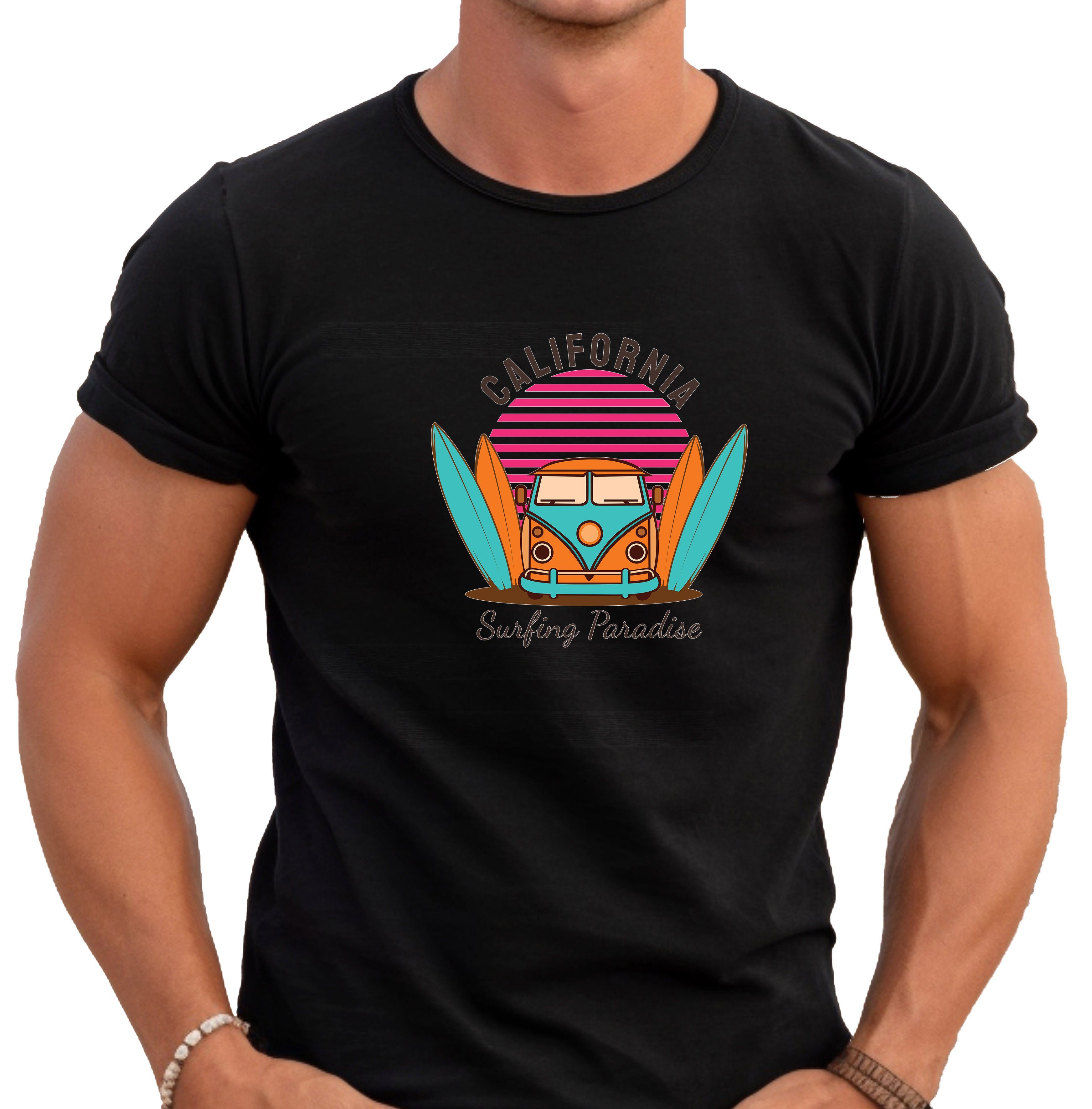 Banco Print-Shirt Sommer Surfen Beach Strand günstig online kaufen