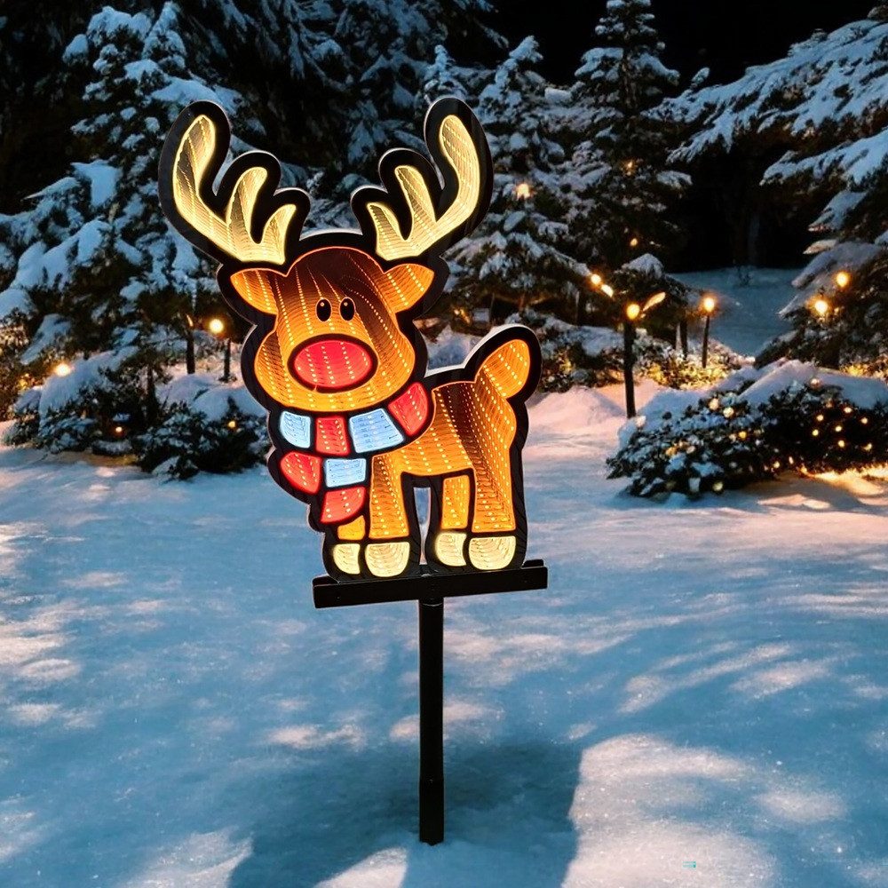 Star-Max LED Dekofigur 36352 LED-Rentier IP44 Infinity Effekt 222 SMD LED 4 günstig online kaufen