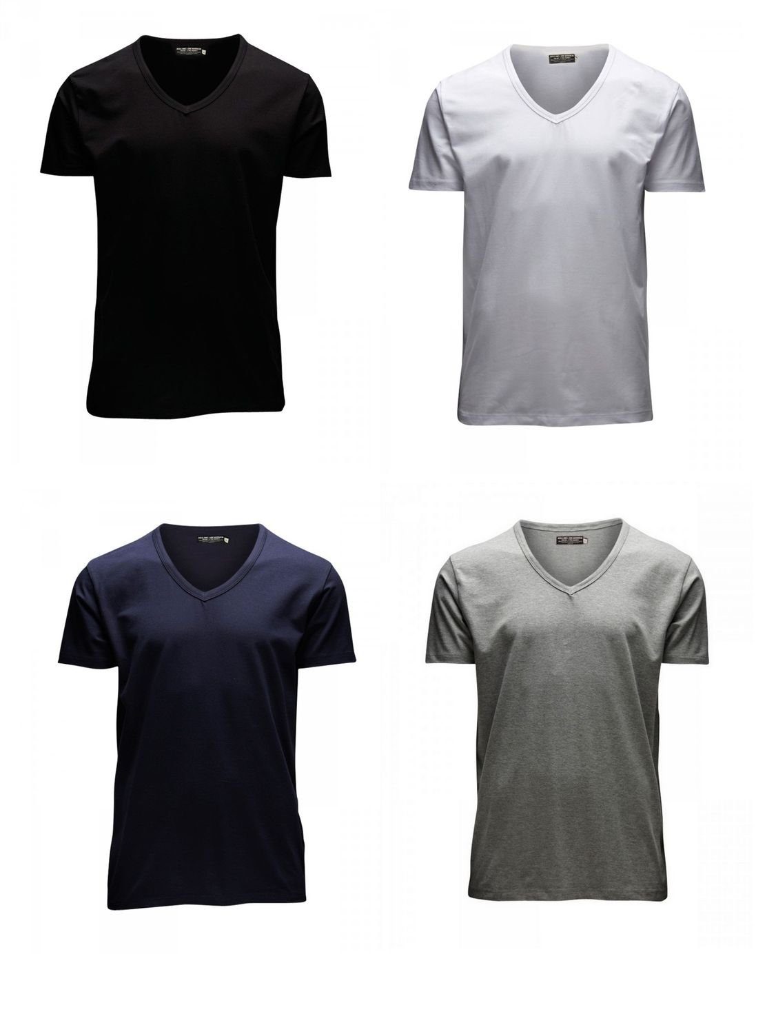 Jack & Jones T-Shirt 4er Pack günstig online kaufen