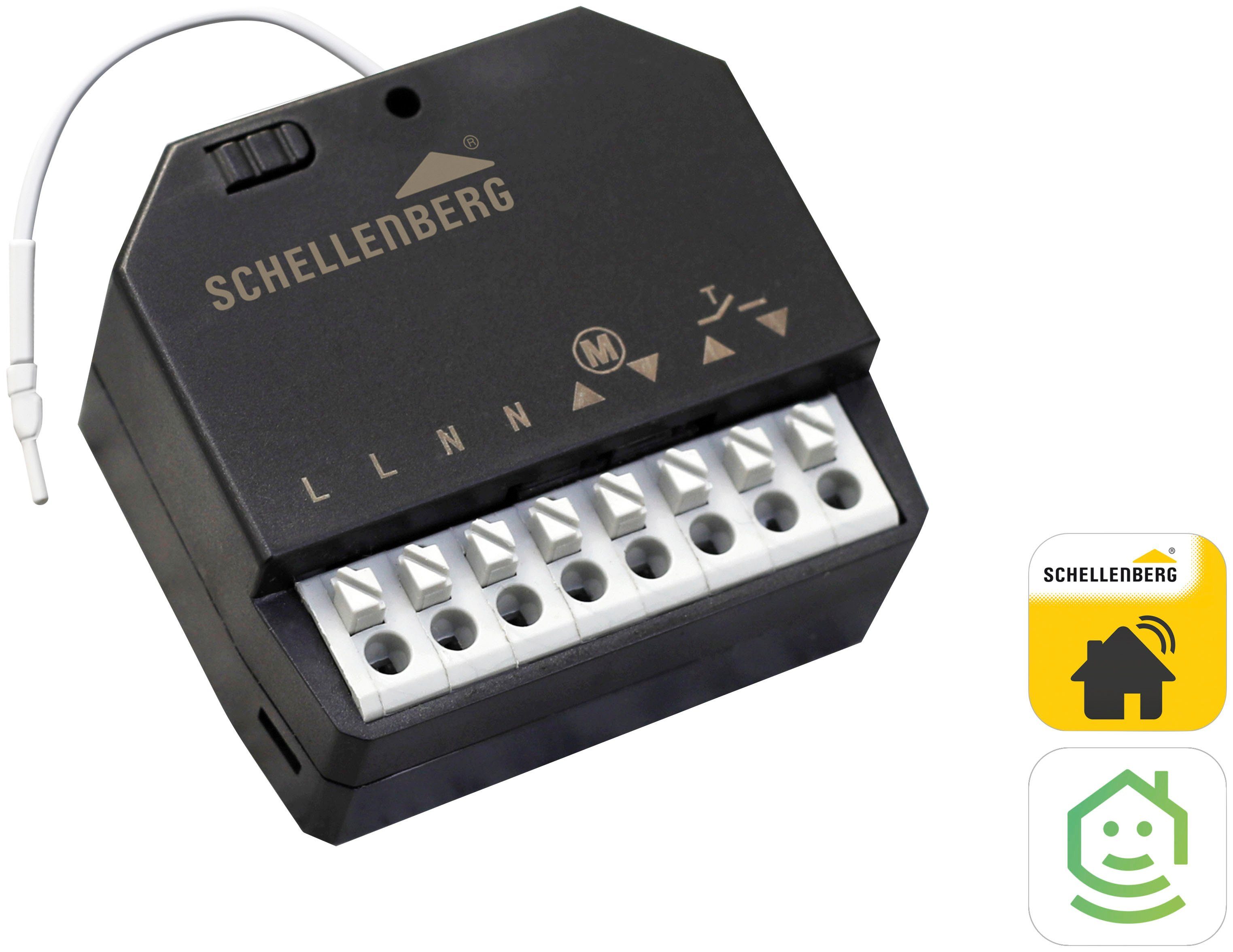 SCHELLENBERG Rollladen-Funksteuerung Funk-Empfangsmodul, für Rollläden für Funk, 868MHz 1-tlg., auf zur Markisen, 20015 Handsender & Schellenberg Nachrüstung