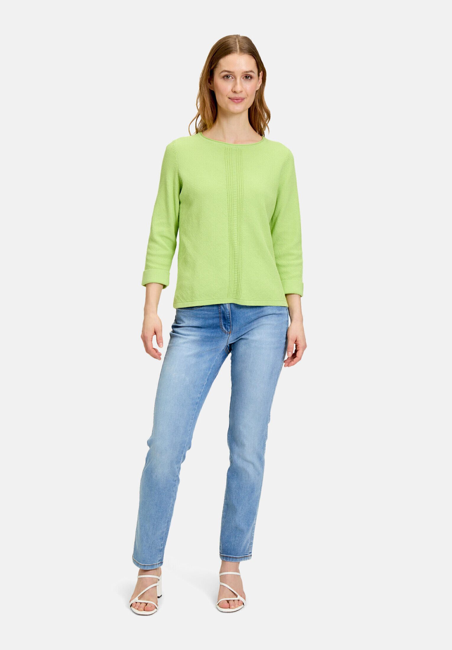 Betty Barclay Strickpullover Damen mit Strickdetails (1-tlg) Struktur