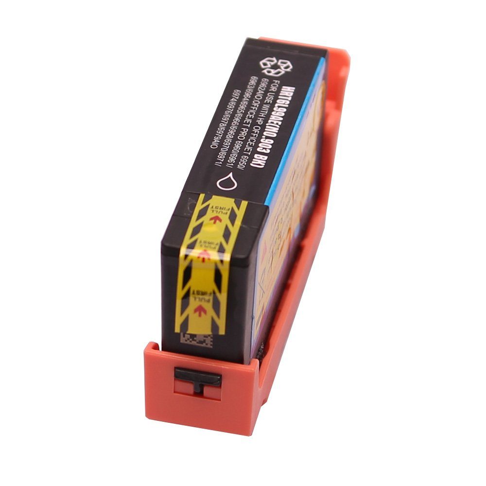 ABC Tintenpatrone (Kompatible Druckerpatrone für HP 903XL Schwarz OfficeJet 6950 Pro, ABC)