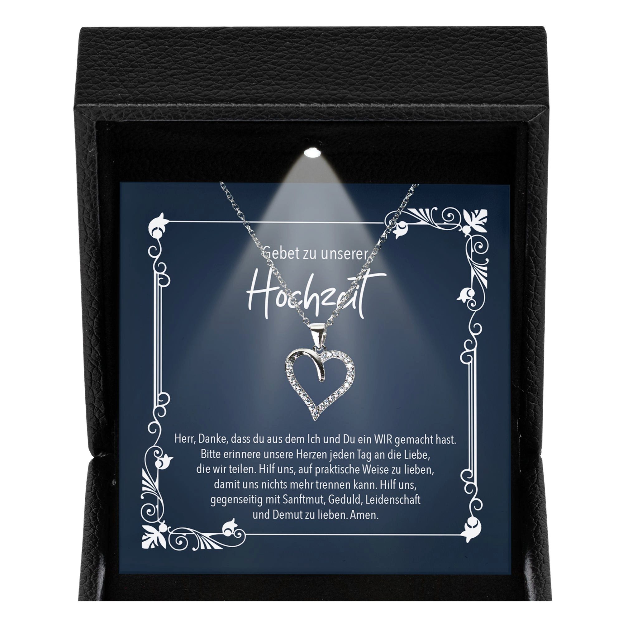 22Feels Schmuckset Bride To Be Schmuck Braut Geschenk von Bräutigam Verlobte Halskette (Geschenkset), Silber 925/000, Geschenkset Made In Germany, Premium Licht Etui