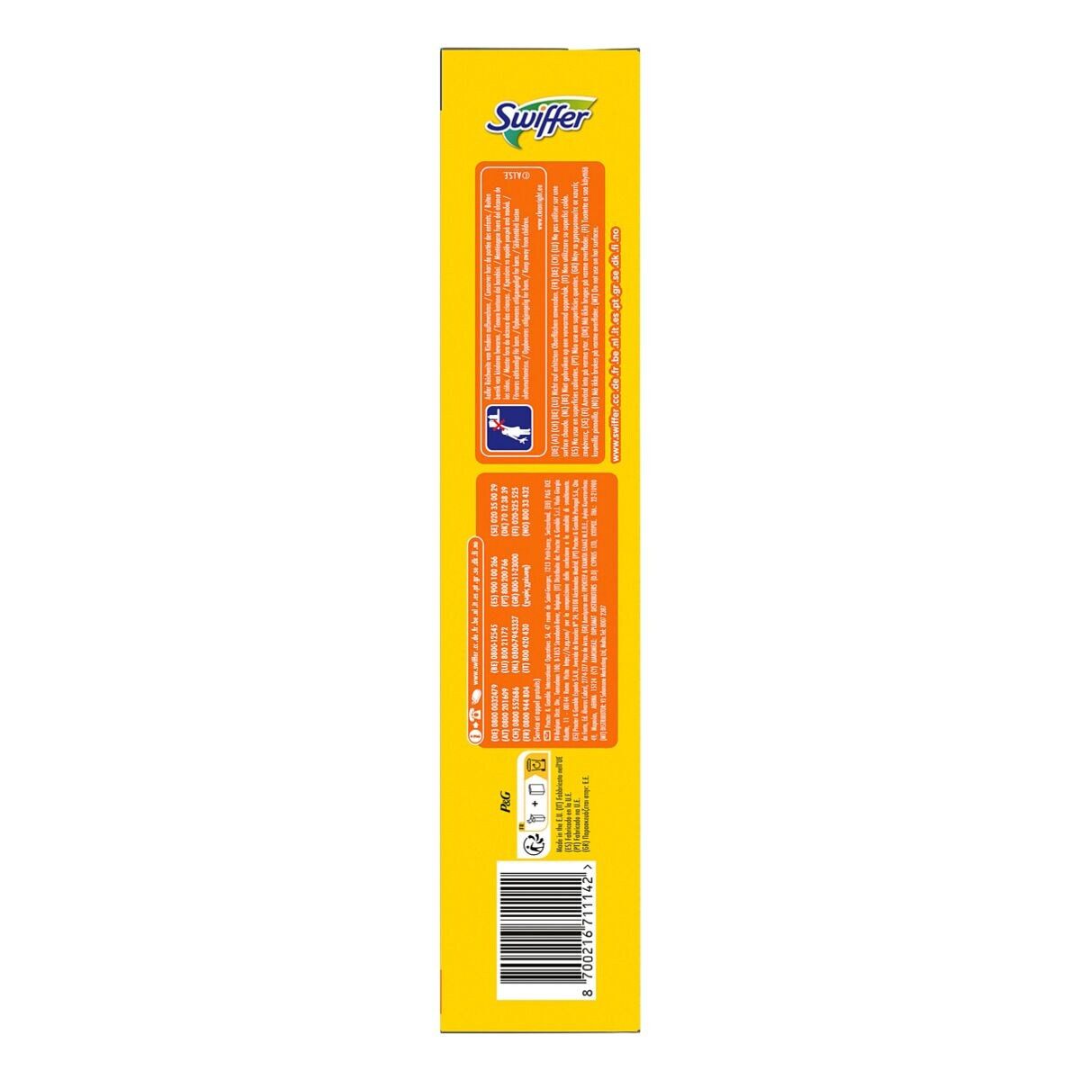Swiffer Staubwischer XXL-Set, Staubmagnet: 1 Griff + 2 Nachfülltücher