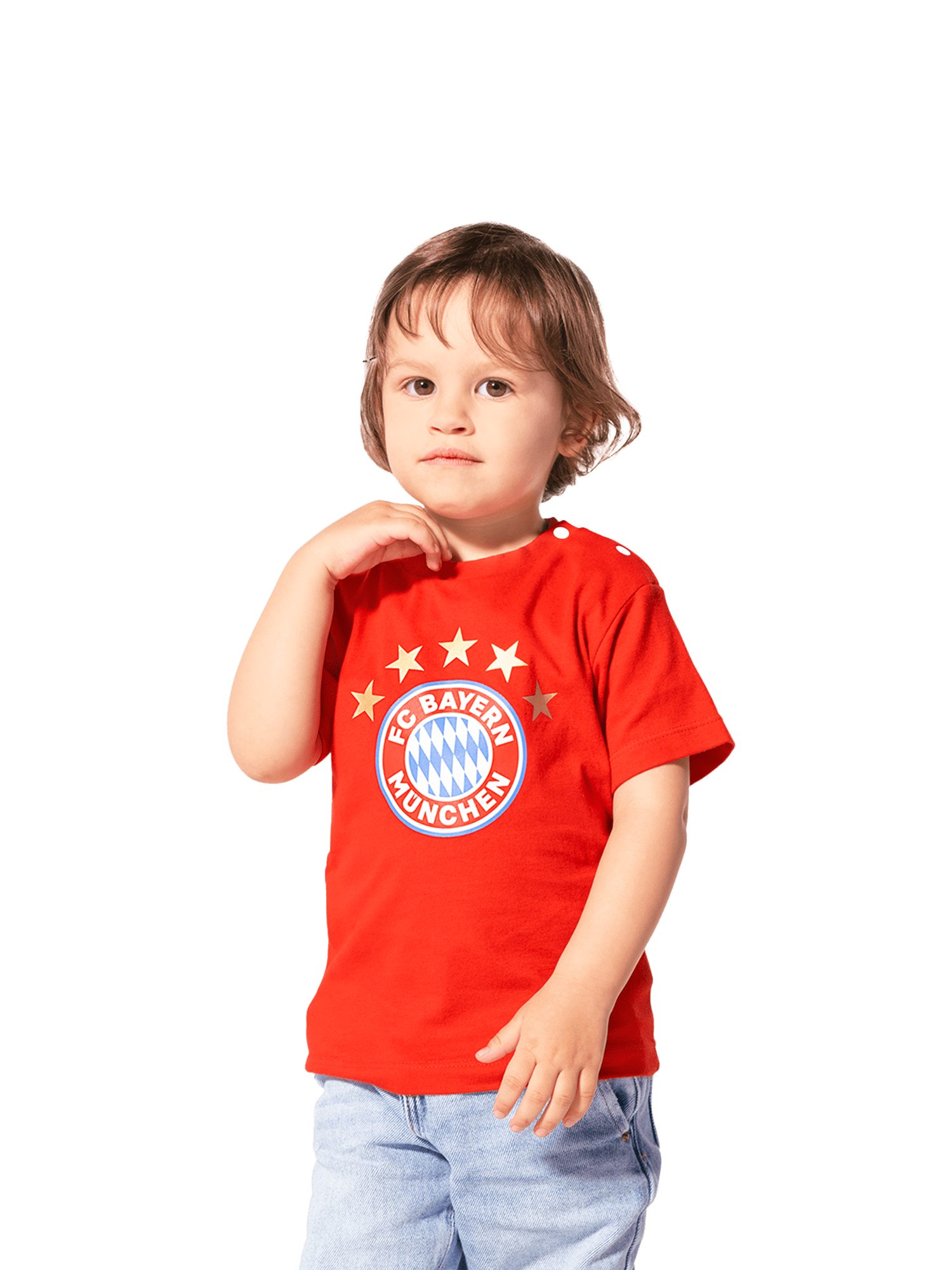 FC Bayern München T-Shirt FC Bayern München I T-Shirt Essential I Baby I Rot