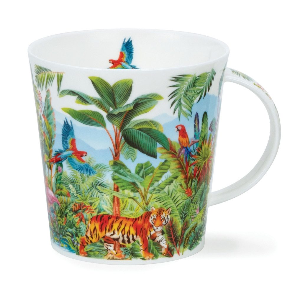 Dunoon Tasse Lost World Tiger Cairngorm 0,48 l Fine Bone China Porzellan