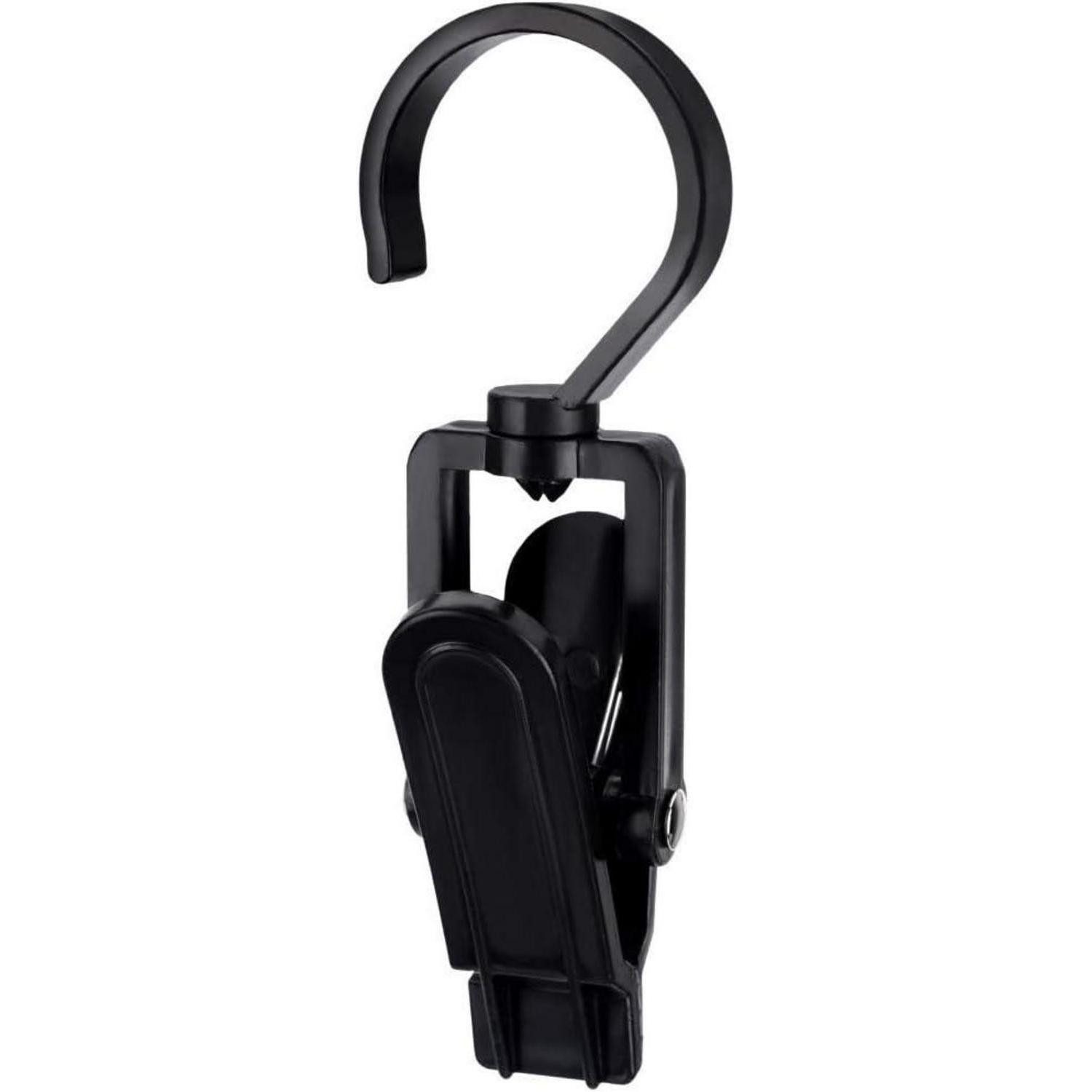 LuxusKollektion Wäscheklammern 20 Stück Handtuch Clips Schwarz Zum Aufhängen Geschirrtücher Haken