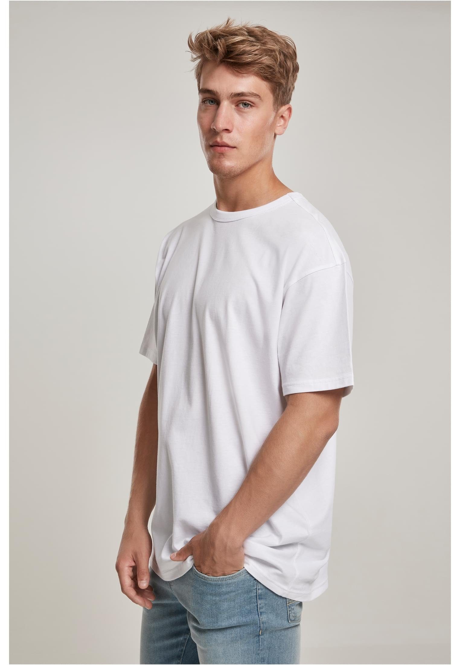 Herren Basic Tee URBAN CLASSICS Organic (1-tlg) white T-Shirt