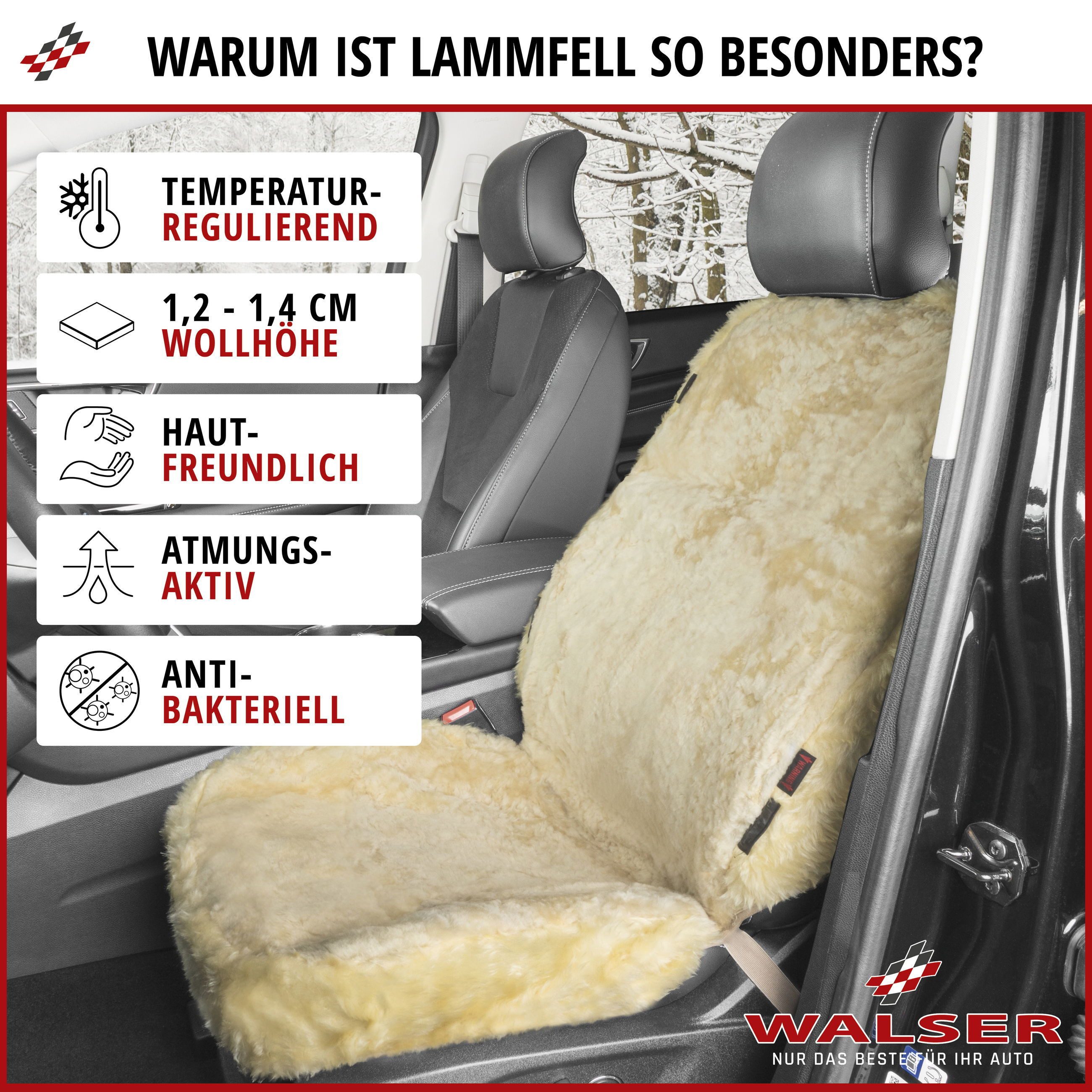 CarComfort Autositzbezug Autositzbezug Trish, 1 Vordersitzbezug 1tlg, 1-tlg.