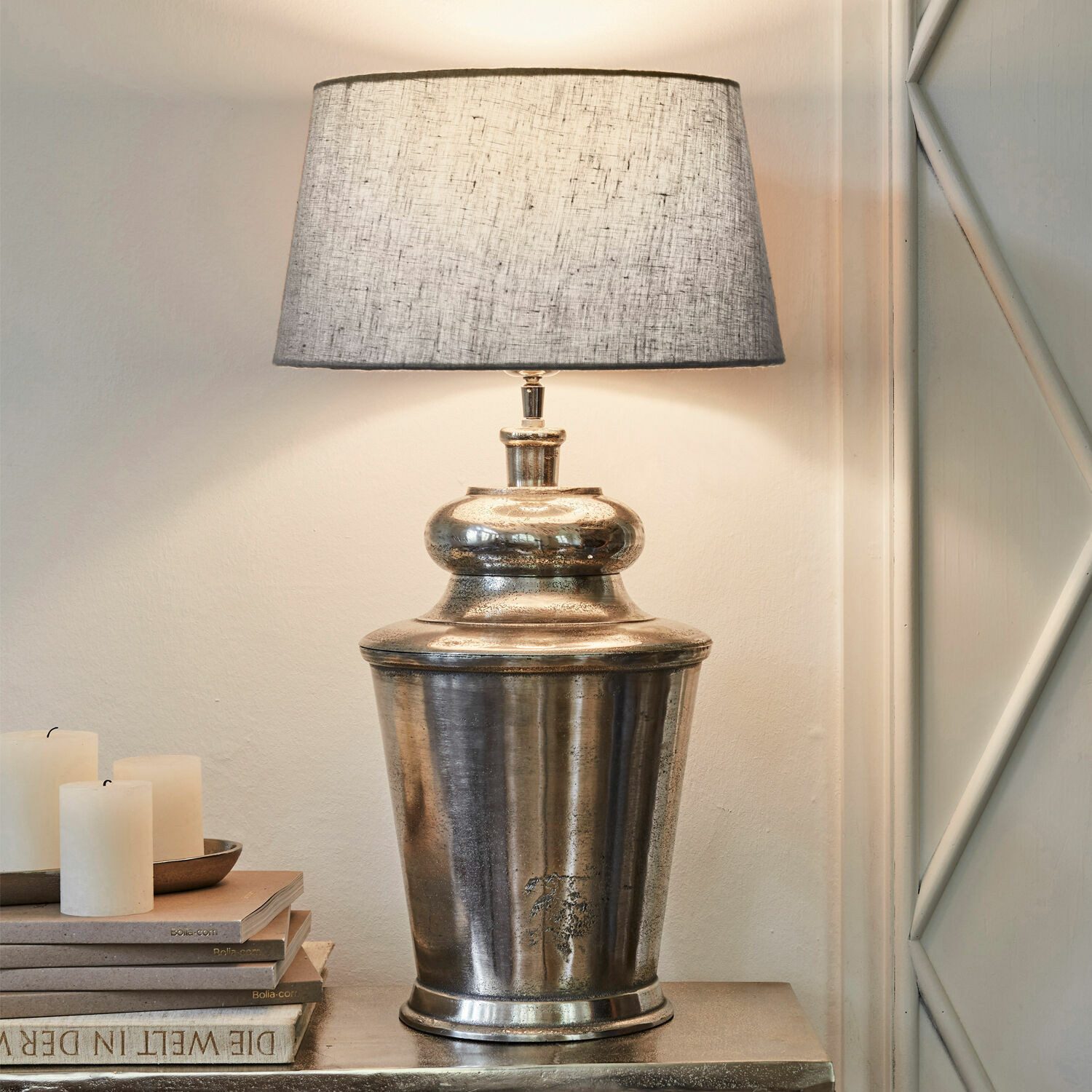 Mirabeau Lampenschirm Lampenschirm Anfor taupe