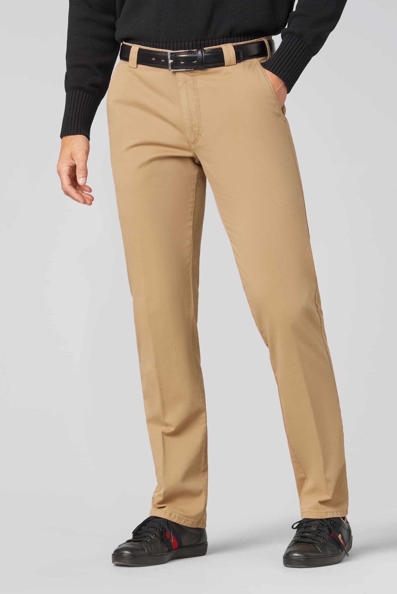 MEYER Chinos Roma mit Stretch-Dehnbund günstig online kaufen