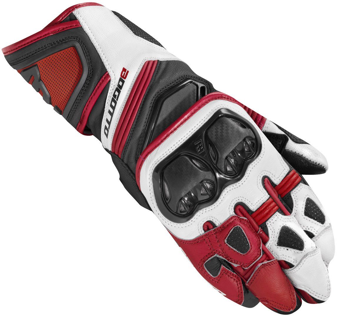 Bogotto Motorradhandschuhe Veloce Motorradhandschuhe Atmungsaktiv weitenverstellbar