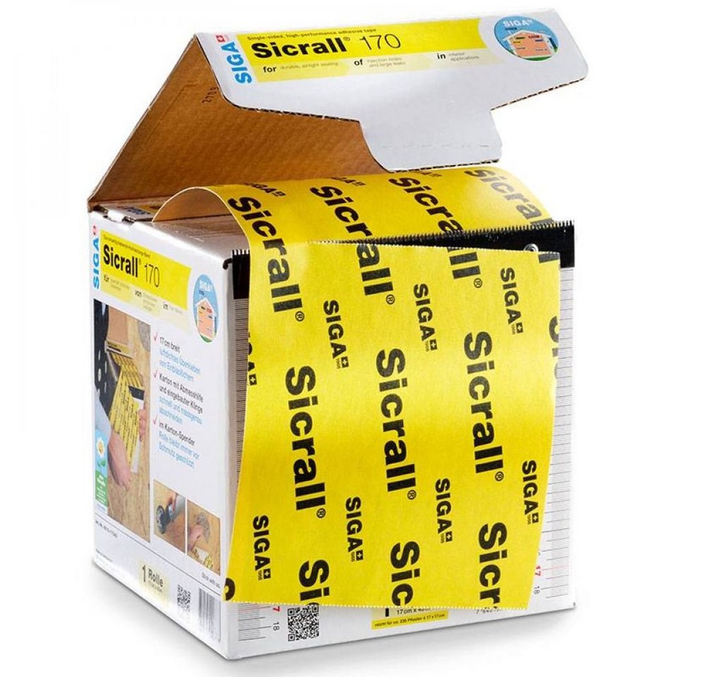 Thumbnail - Siga Dampfsperrklebeband Klebeband Sicrall 170 170 mm x 40 m