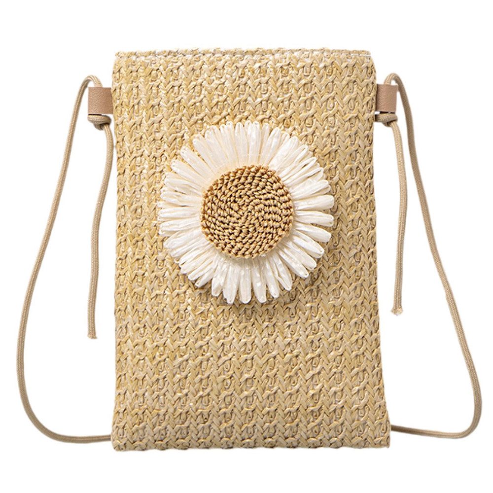 Coonoor Strandtasche Vintage Gänseblümchen Strandtasche Damen günstig online kaufen