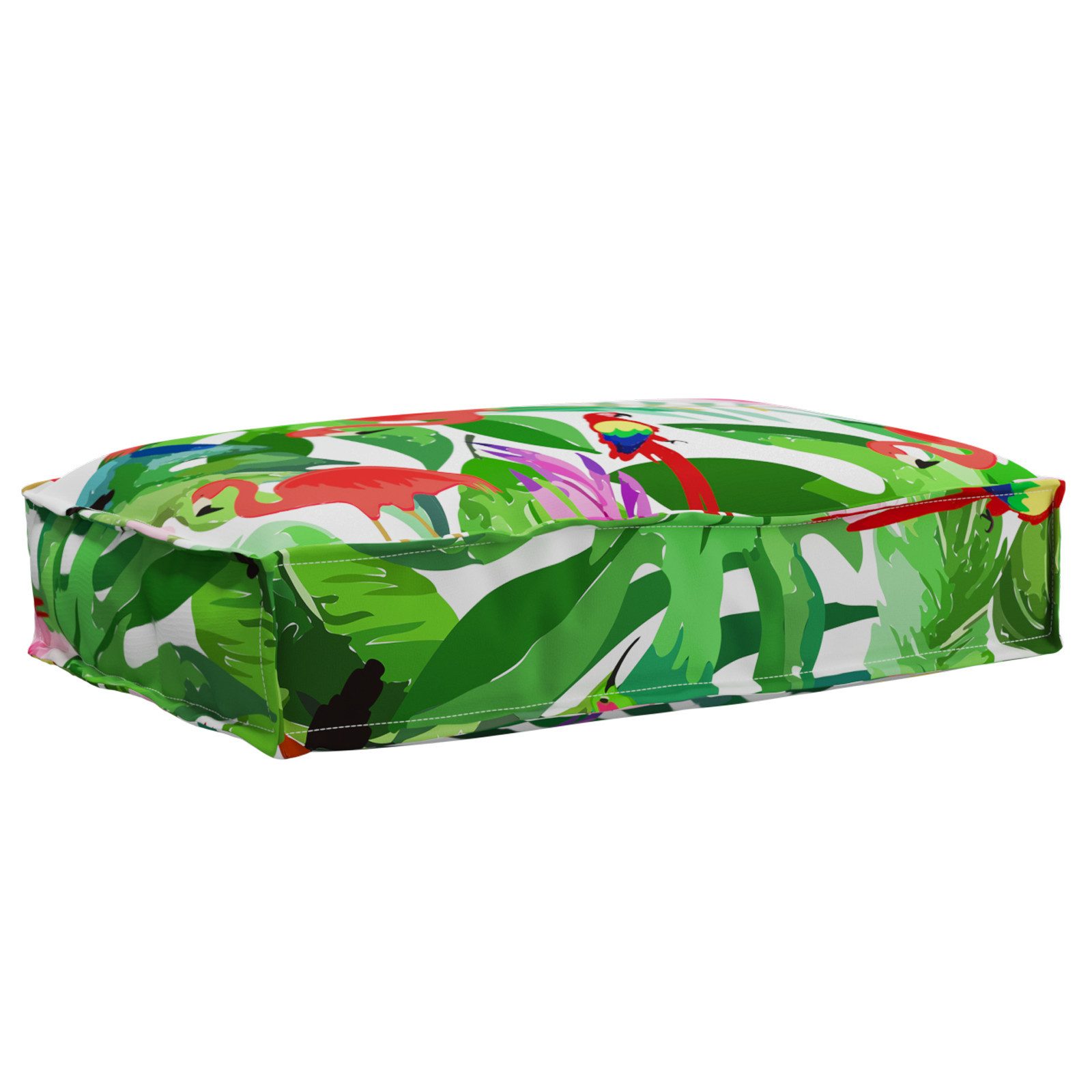vidaXL Sitzauflage Palettenkissen für Sitzfläche Floral günstig online kaufen