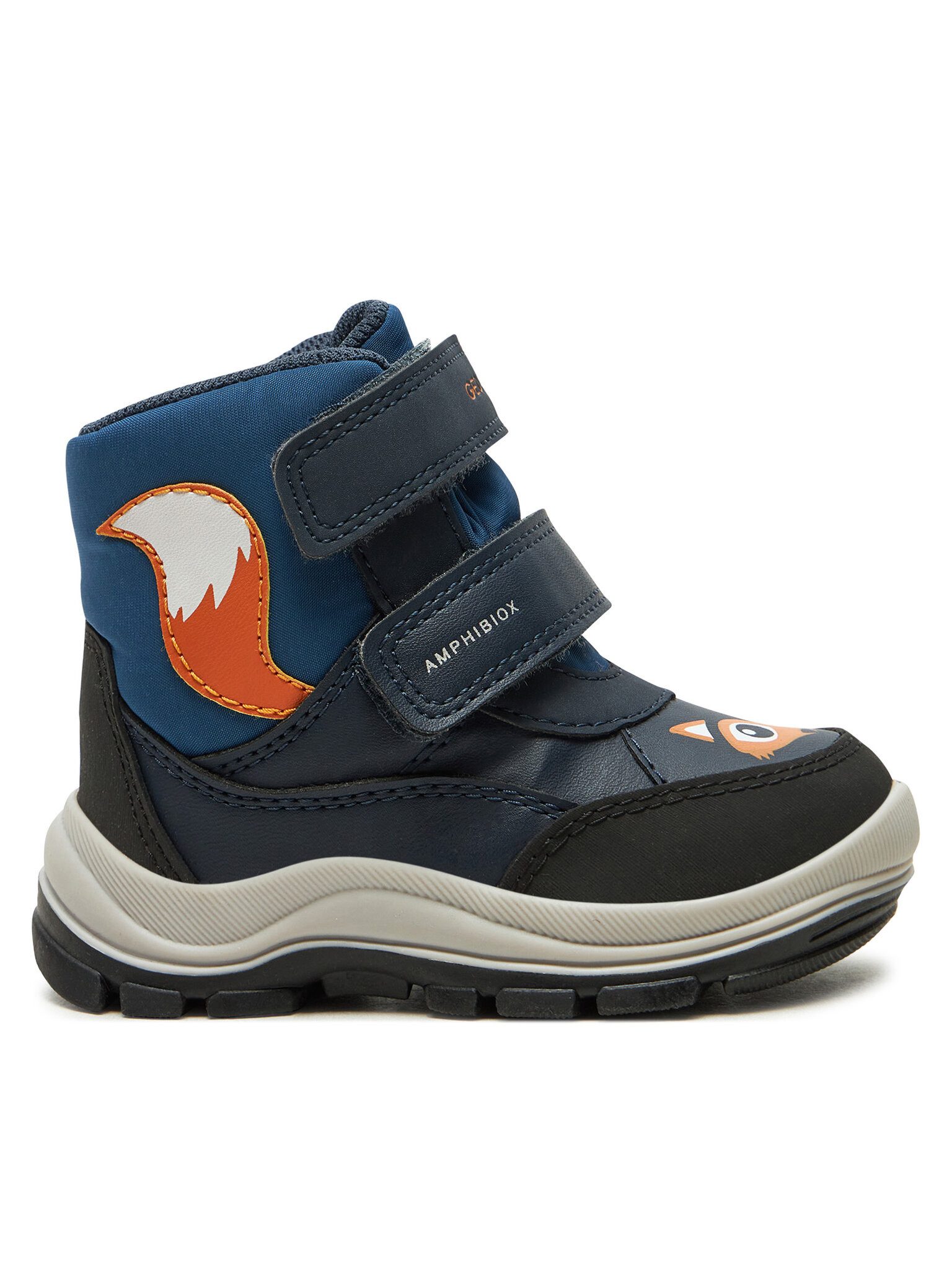Geox Schneeschuhe Geox Schneeschuhe B Flanfil Boy B Abx B463VB 054FU CF44K M Dunkelblau