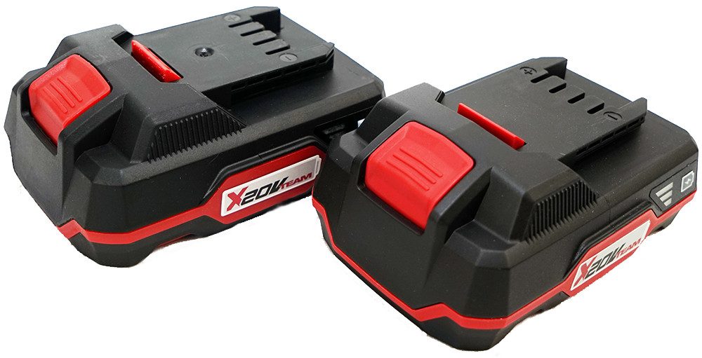 Parkside 20V Akku Doppelladegerät PDSLG 20 + 2x 2Ah Akku 2 Ah Akku-Set (20 V)