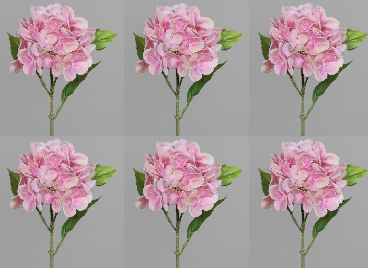 Kunstpflanze, Rosa D:14cm H:31cm Höhe 31 DPI, cm, Kunststoff