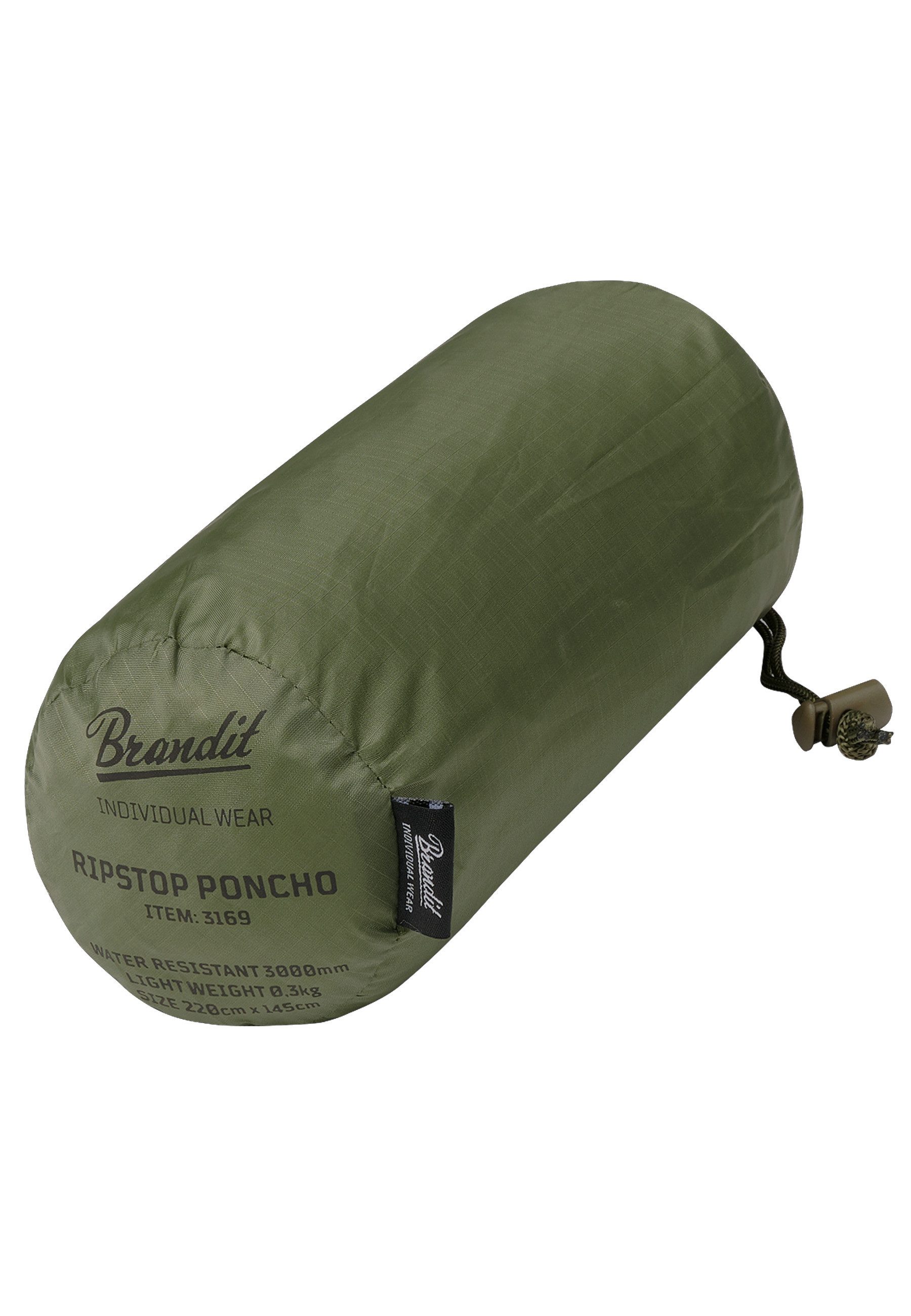 Brandit Outdoorjacke Brandit Herren Ripstop Poncho (1-St)