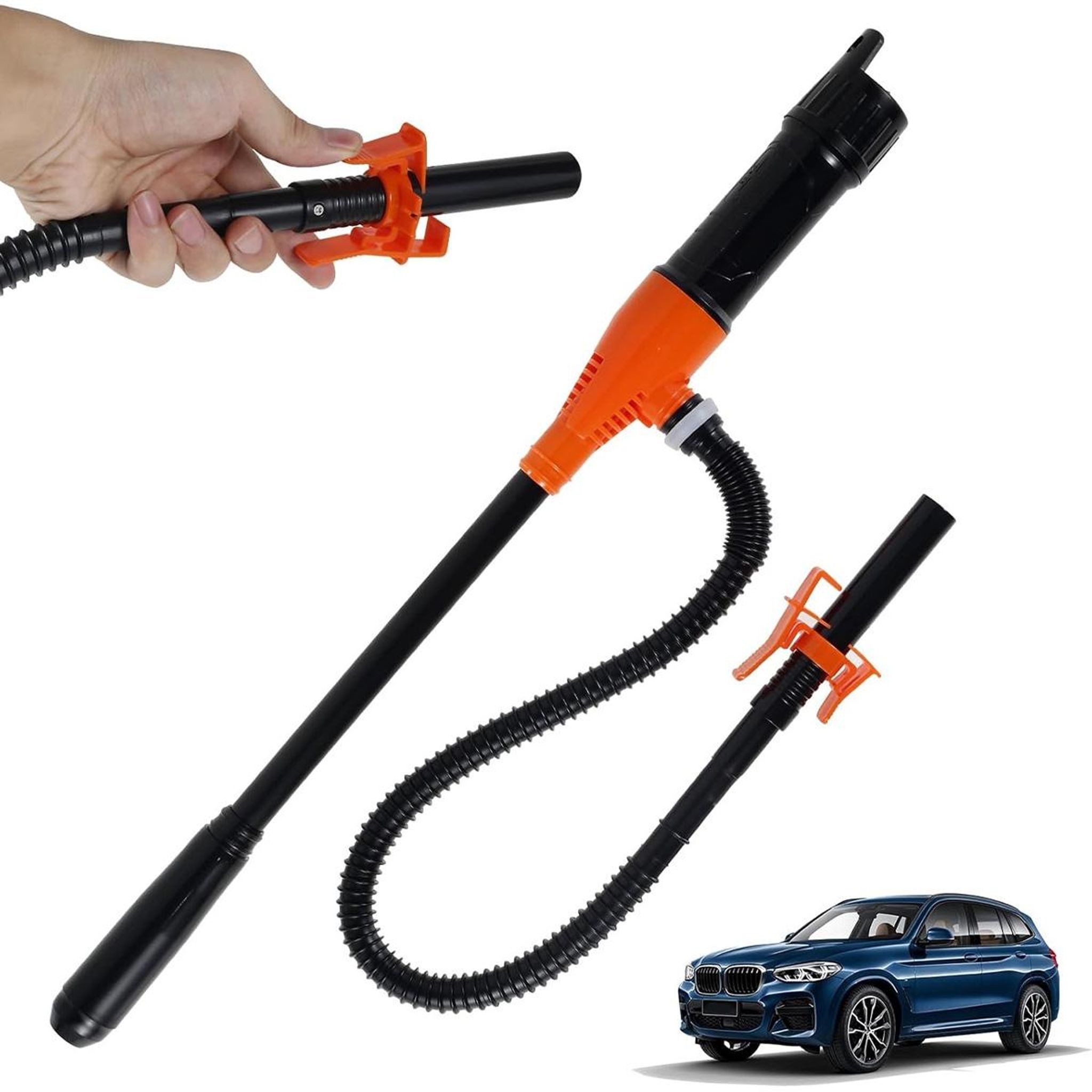 FELIXLEO Elektropumpe Elektrische Siphonpumpe Transferpumpe Benzinpumpe für Kanister