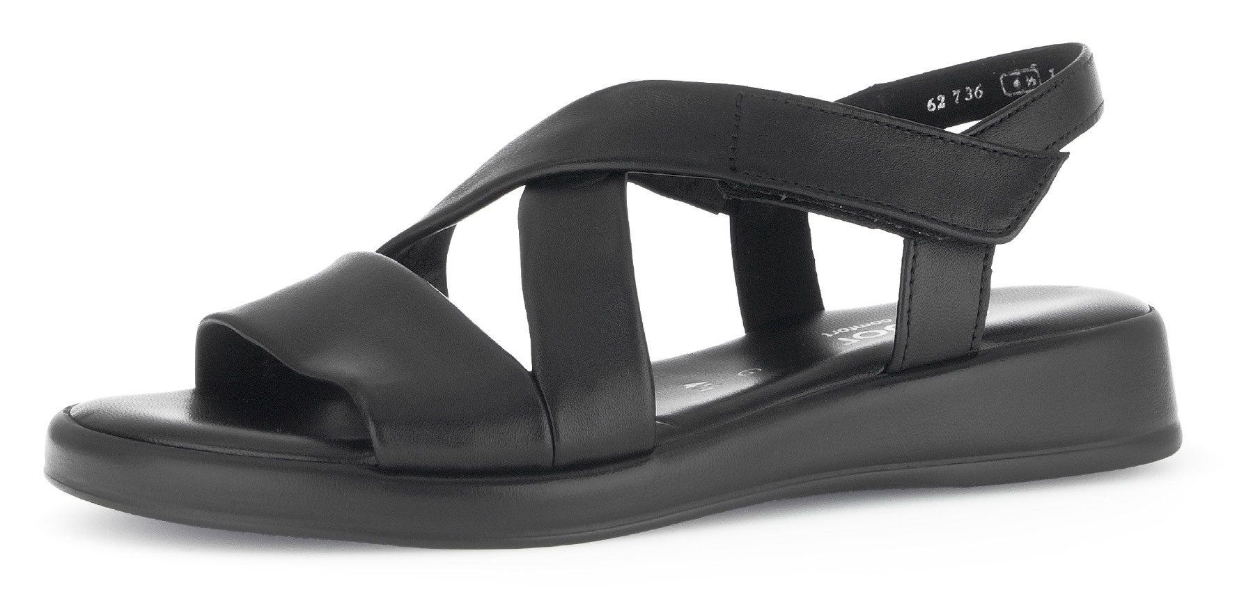 Gabor RHODOS Riemchensandale, Keilsandalette, Sommerschuh, Komfortschuh günstig online kaufen