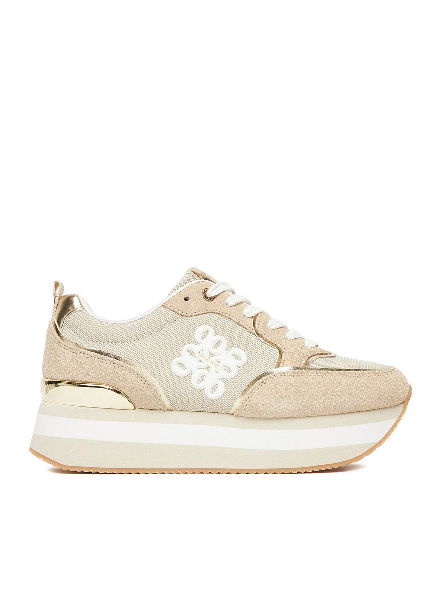 Nine West Nine West Damen-Sneakers Beige SS25-3C093 Sneaker